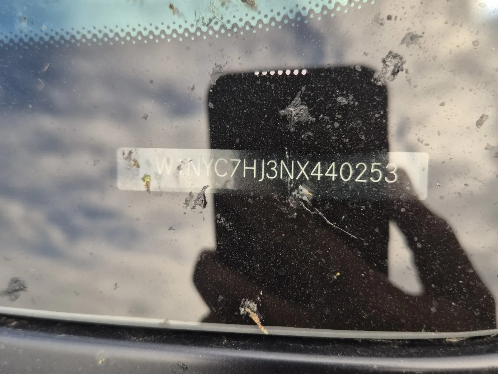 Dash VIN Plate Photo