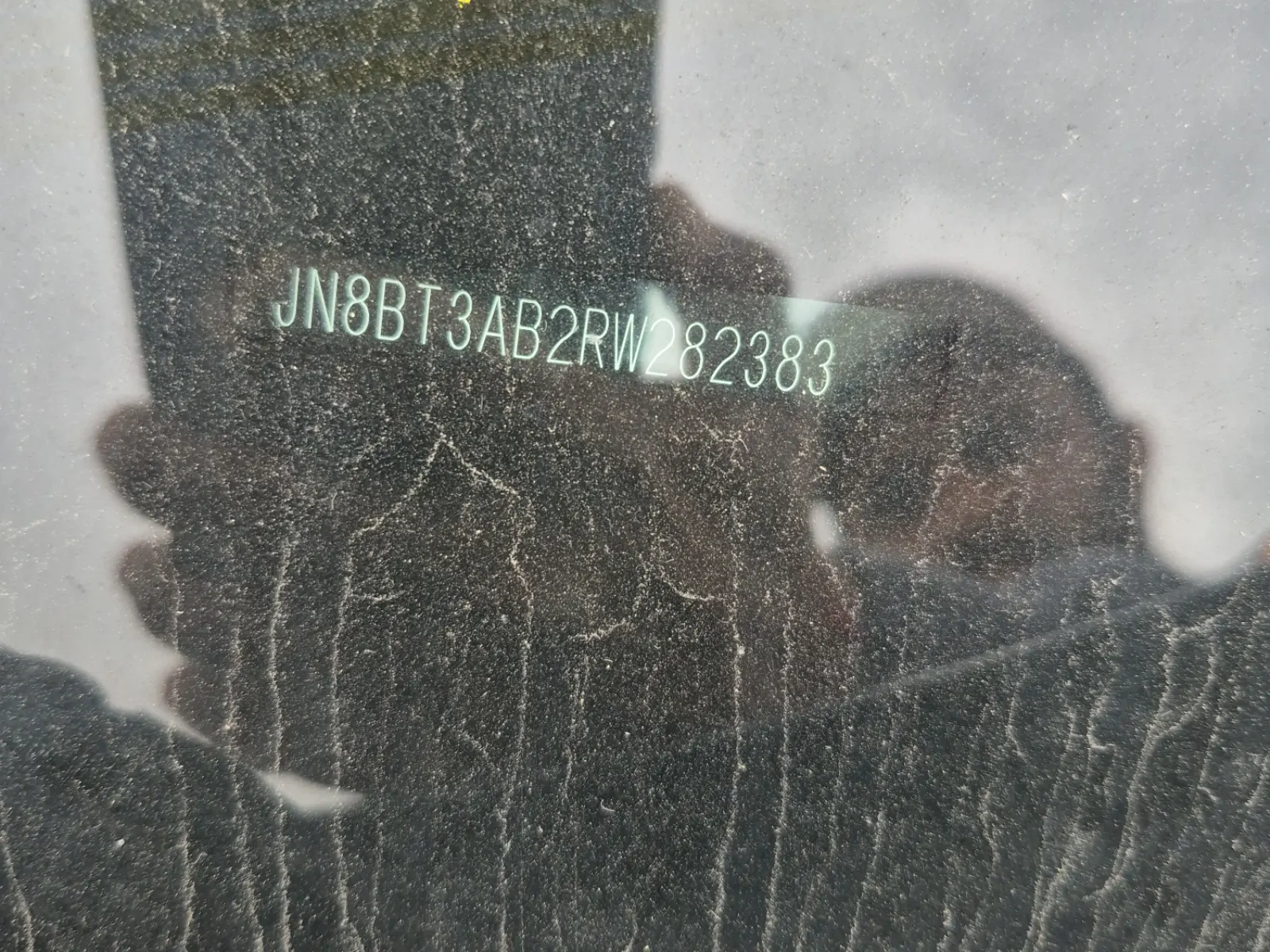 Dash VIN Plate Photo