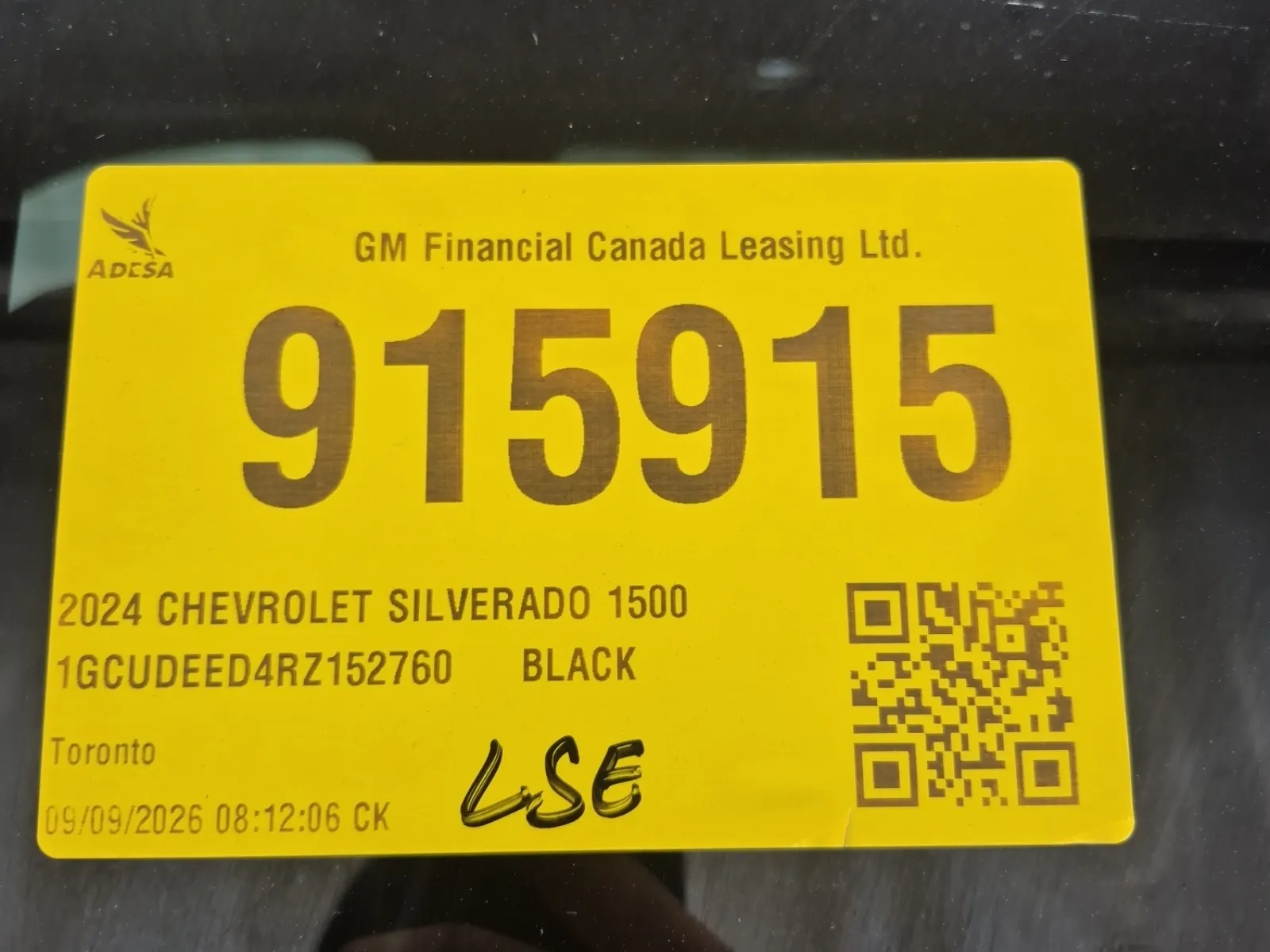 Inventory Label Photo