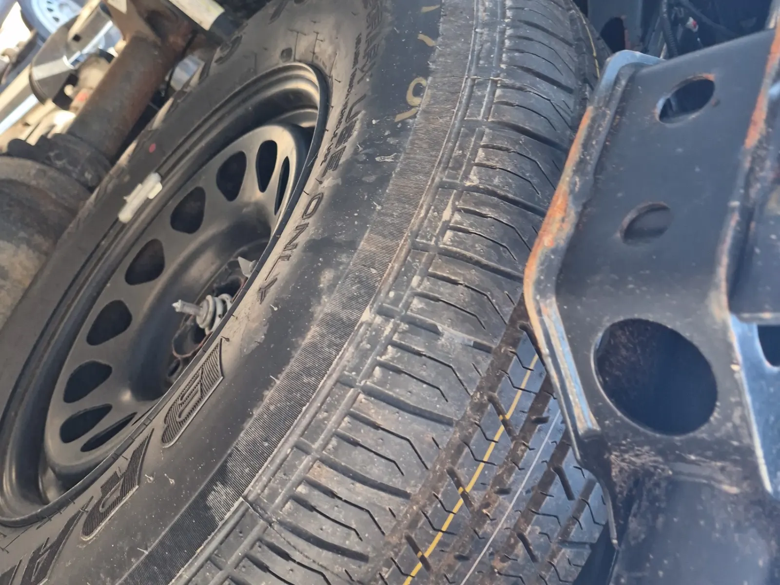 Spare Tire & Wheel Photo