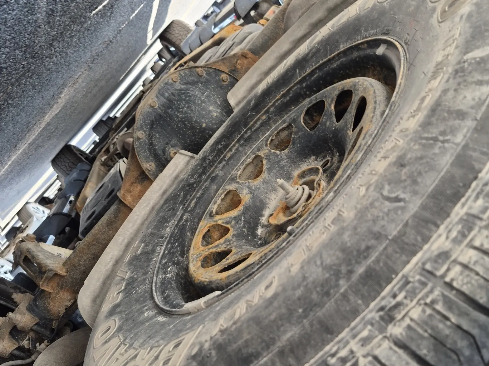 Spare Tire & Wheel Photo