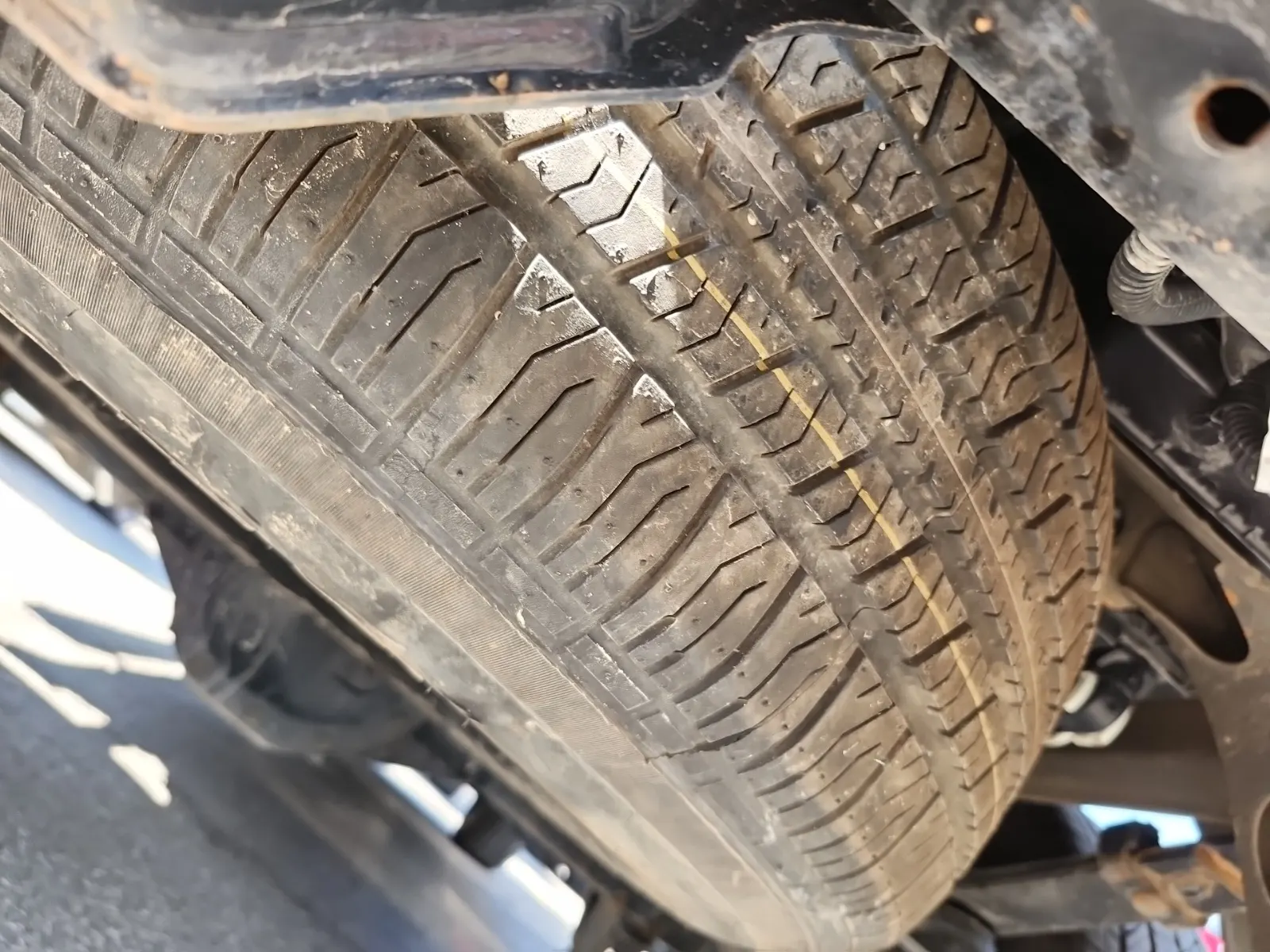 Spare Tire & Wheel Photo