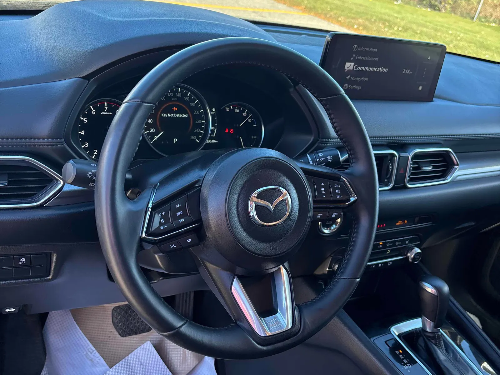 Interior driver side