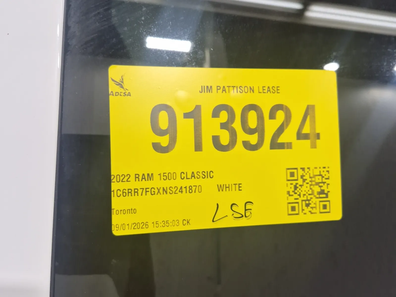Inventory Label Photo