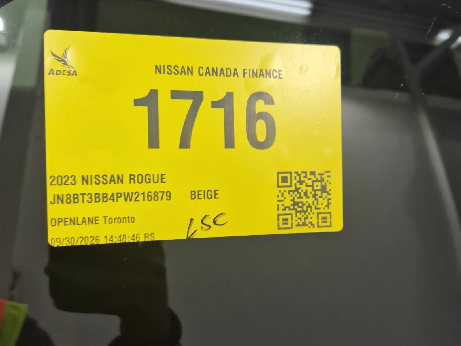 Inventory Label Photo