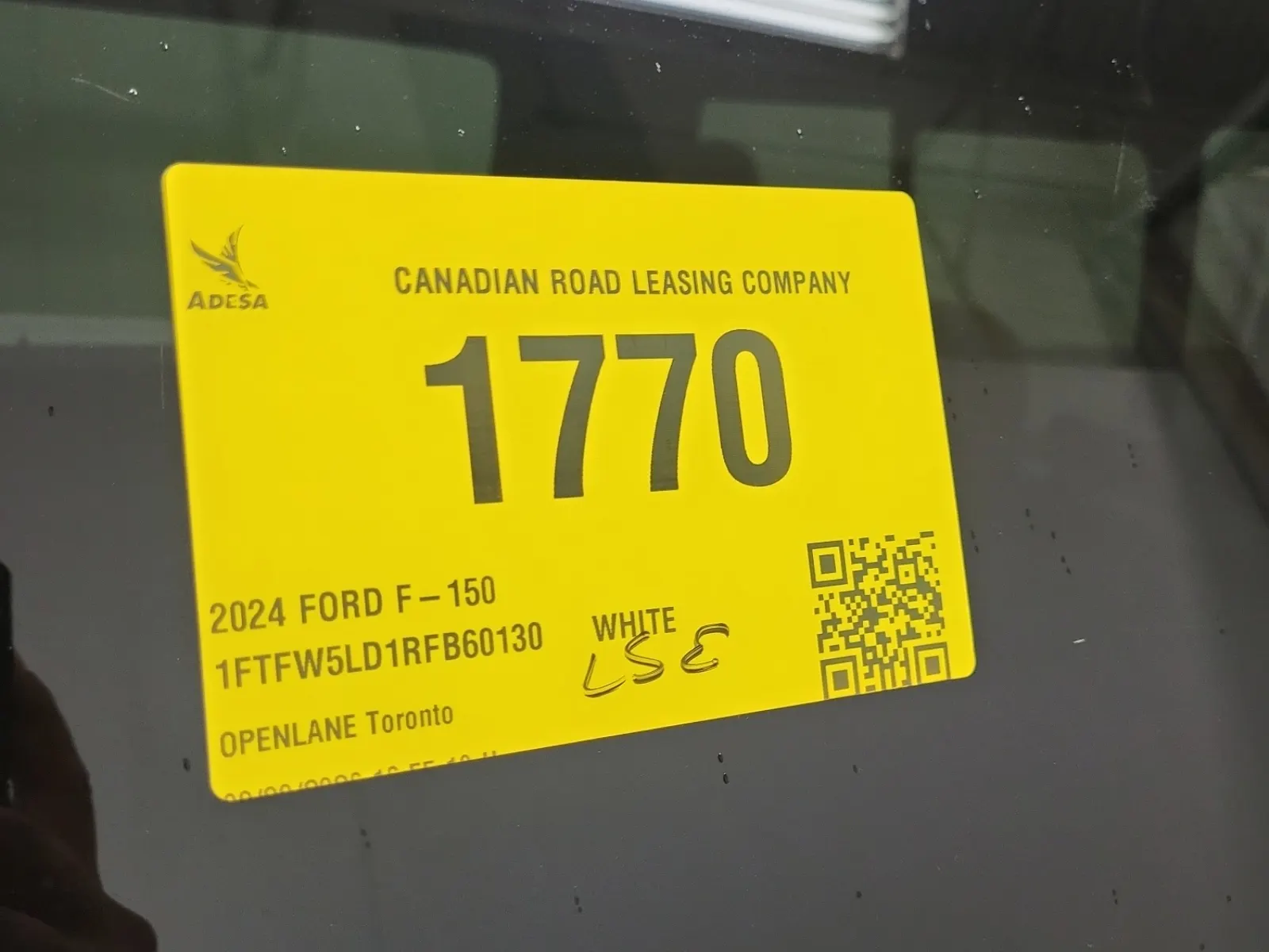 Inventory Label Photo