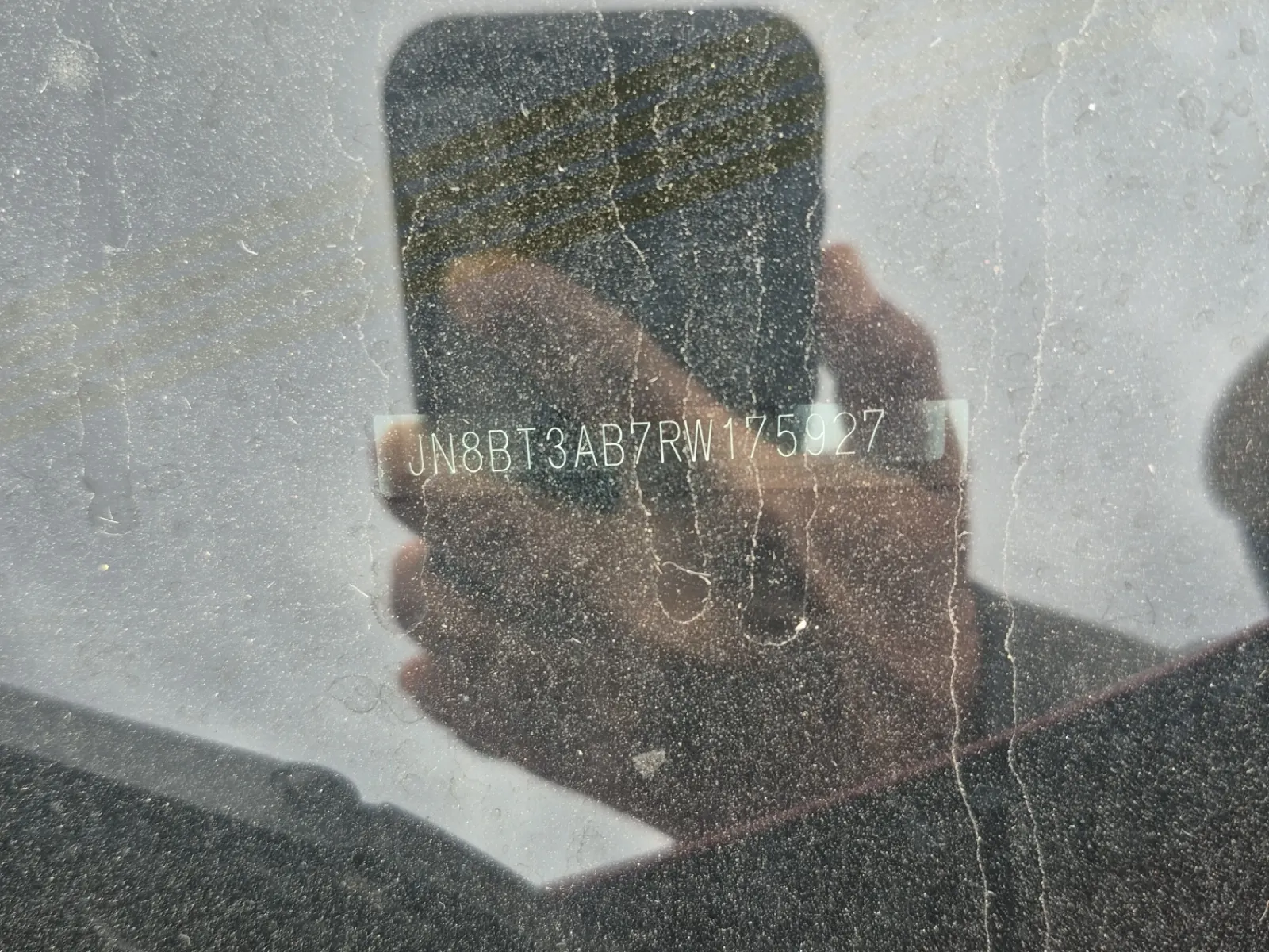 Dash VIN Plate Photo