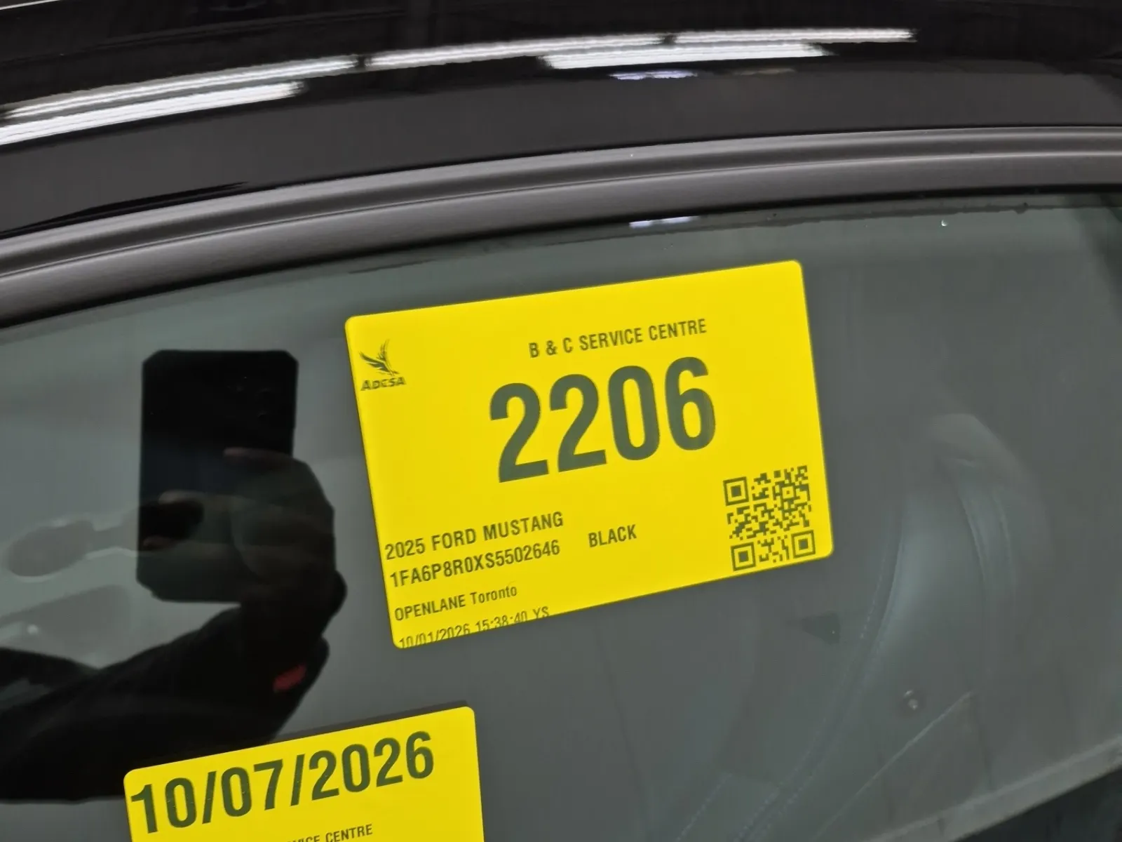 Inventory Label Photo