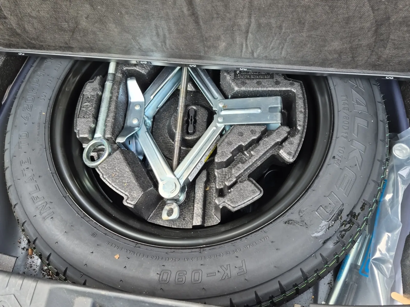Spare Tire & Wheel Photo