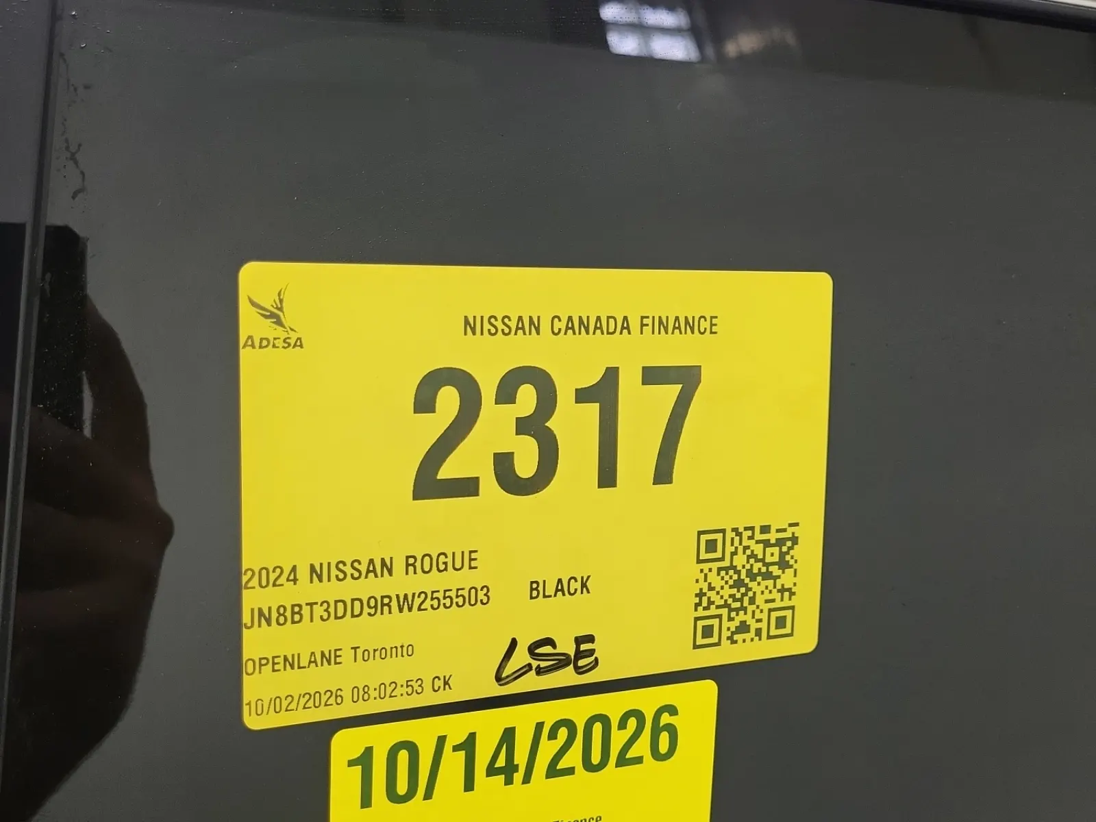 Inventory Label Photo