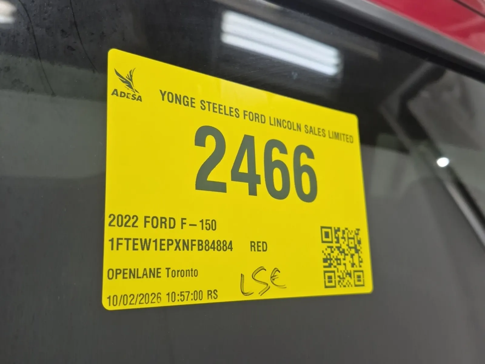 Inventory Label Photo