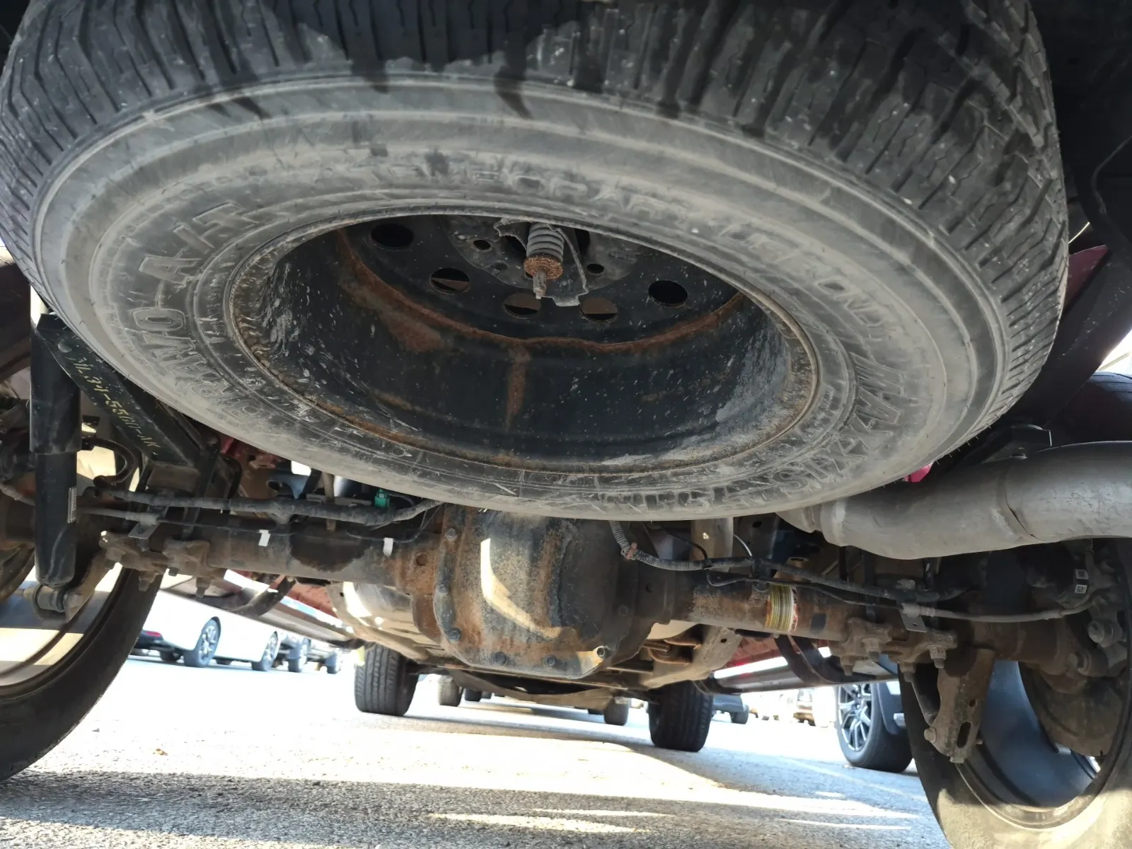 Spare Tire & Wheel Photo