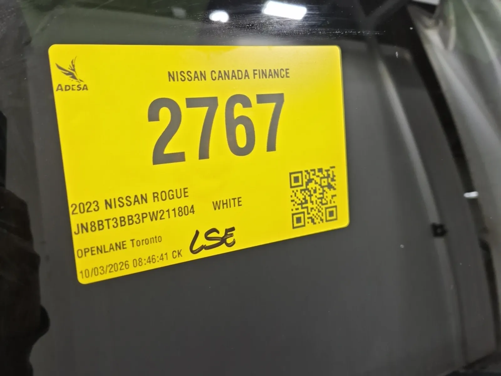Inventory Label Photo