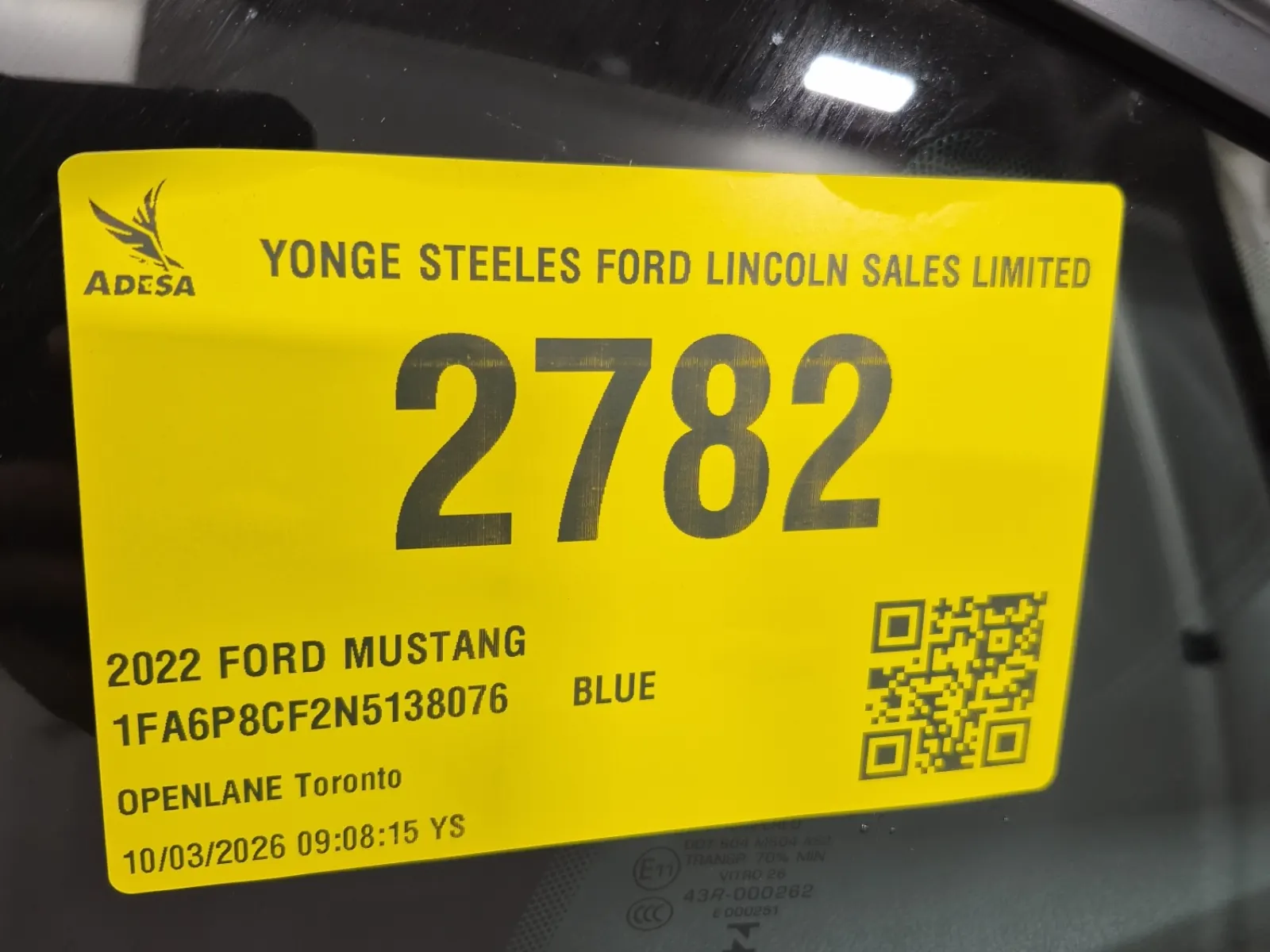 Inventory Label Photo