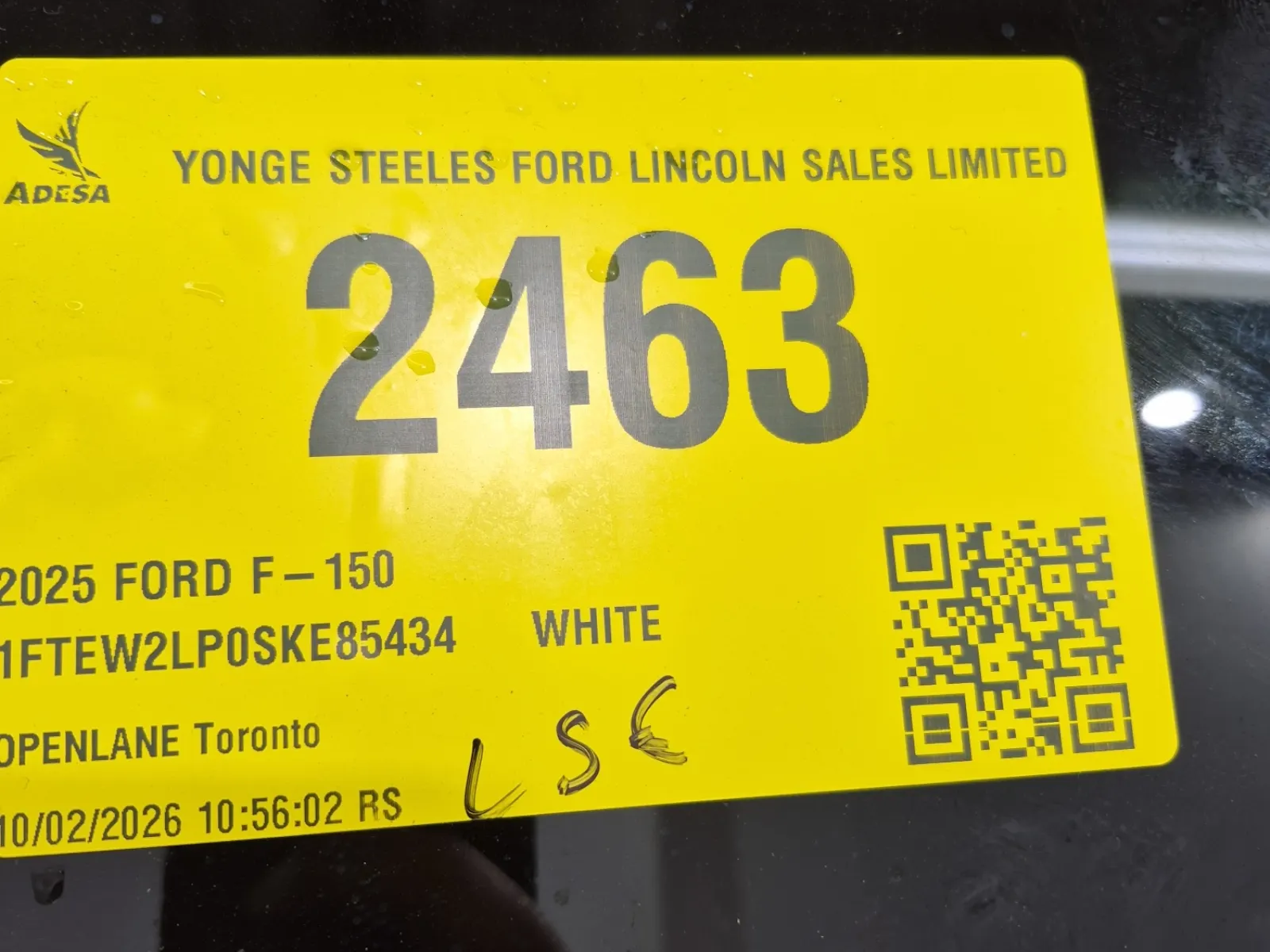 Inventory Label Photo