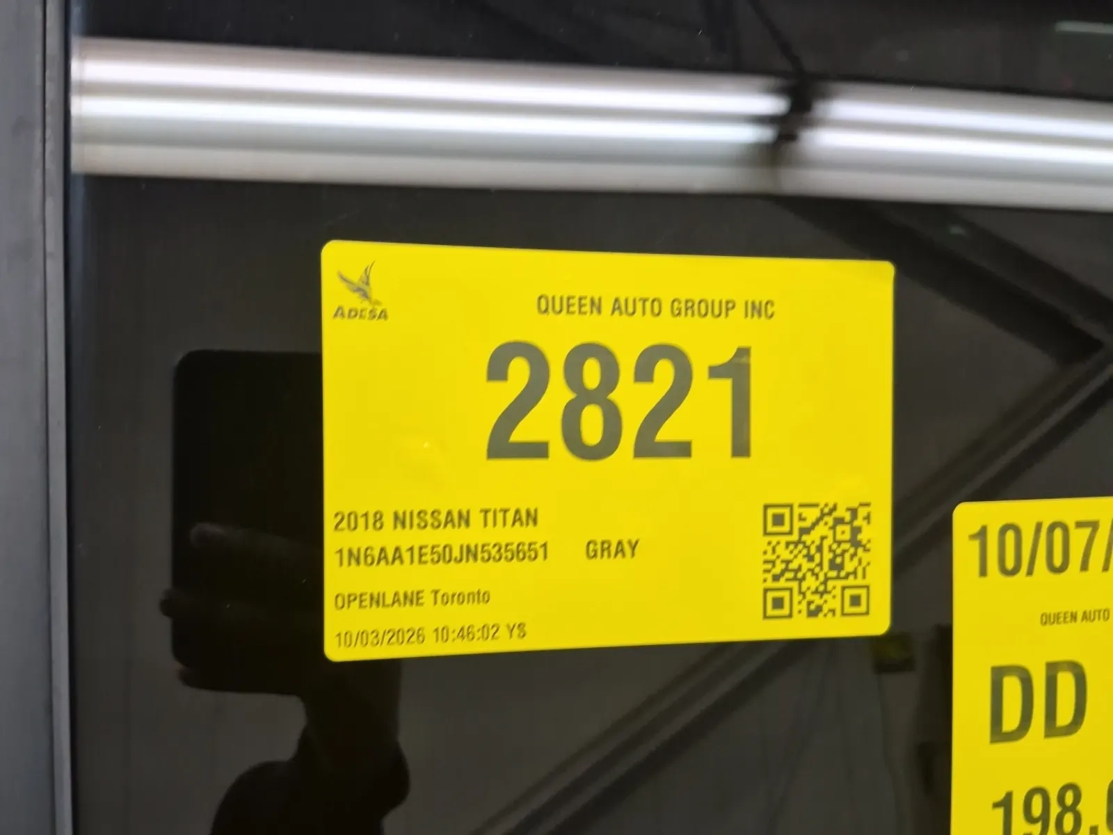 Inventory Label Photo