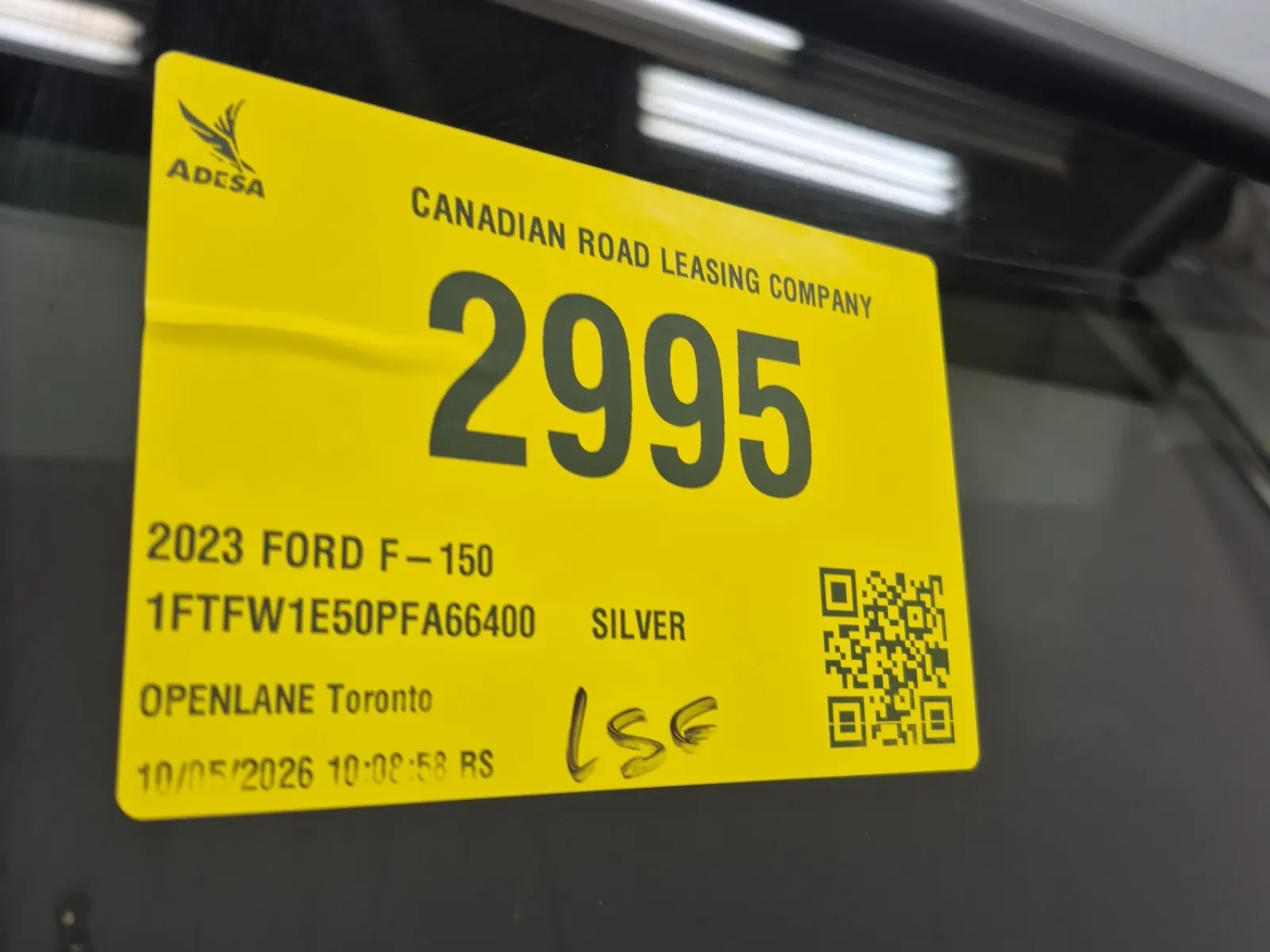 Inventory Label Photo