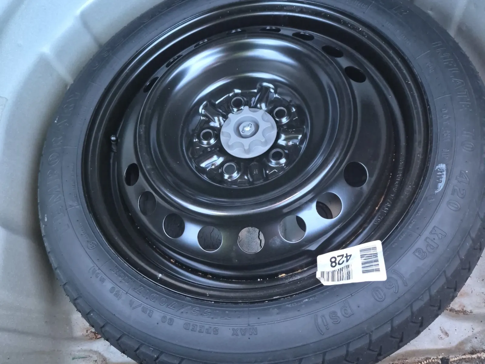 Spare Tire & Wheel Photo