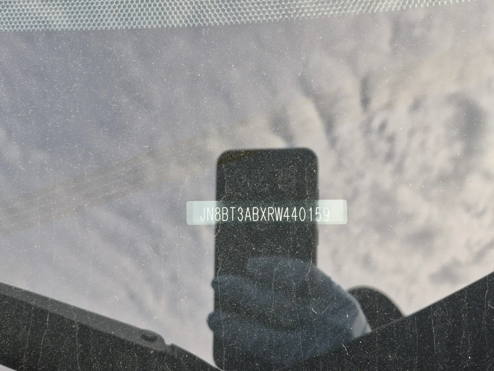 Dash VIN Plate Photo