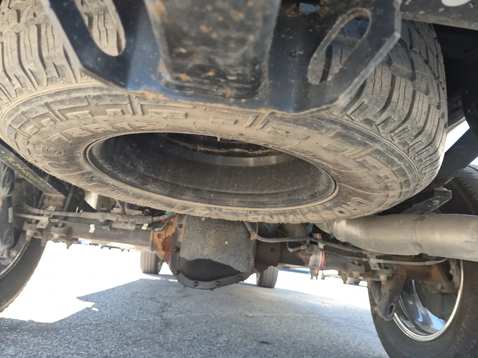 Spare Tire & Wheel Photo