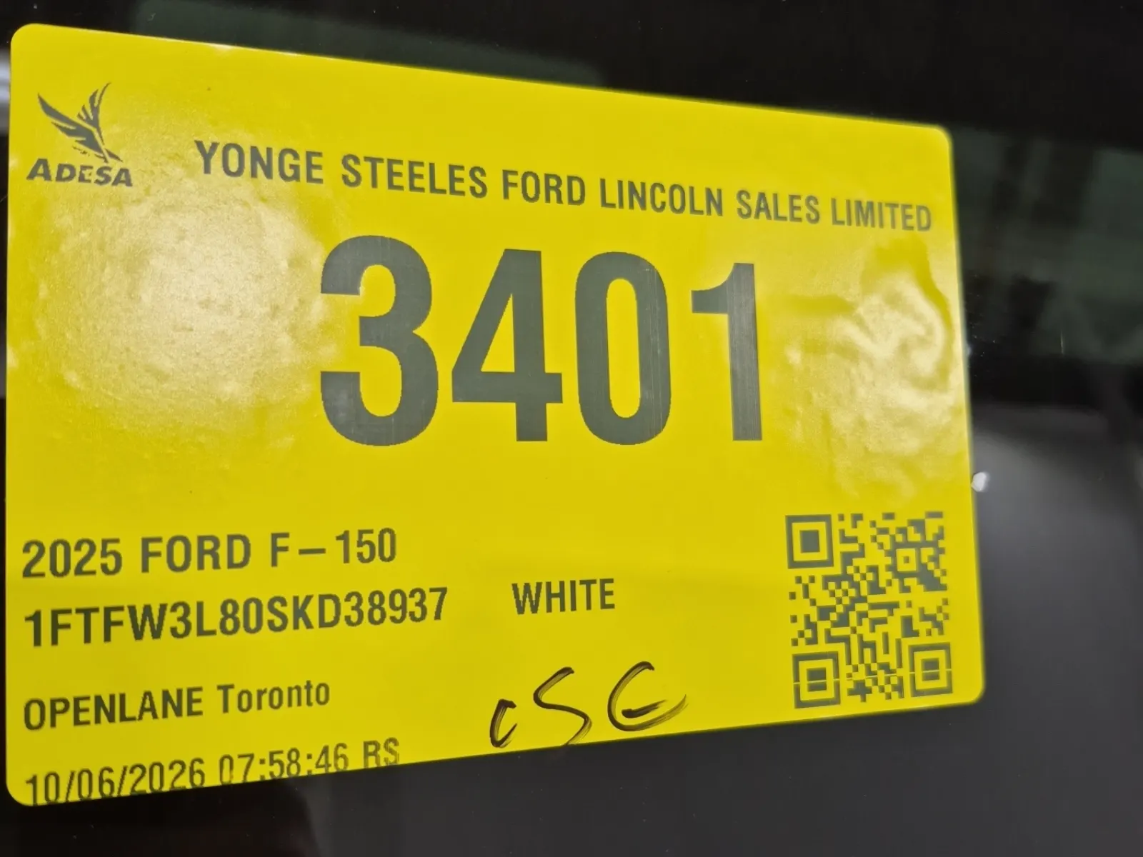 Inventory Label Photo