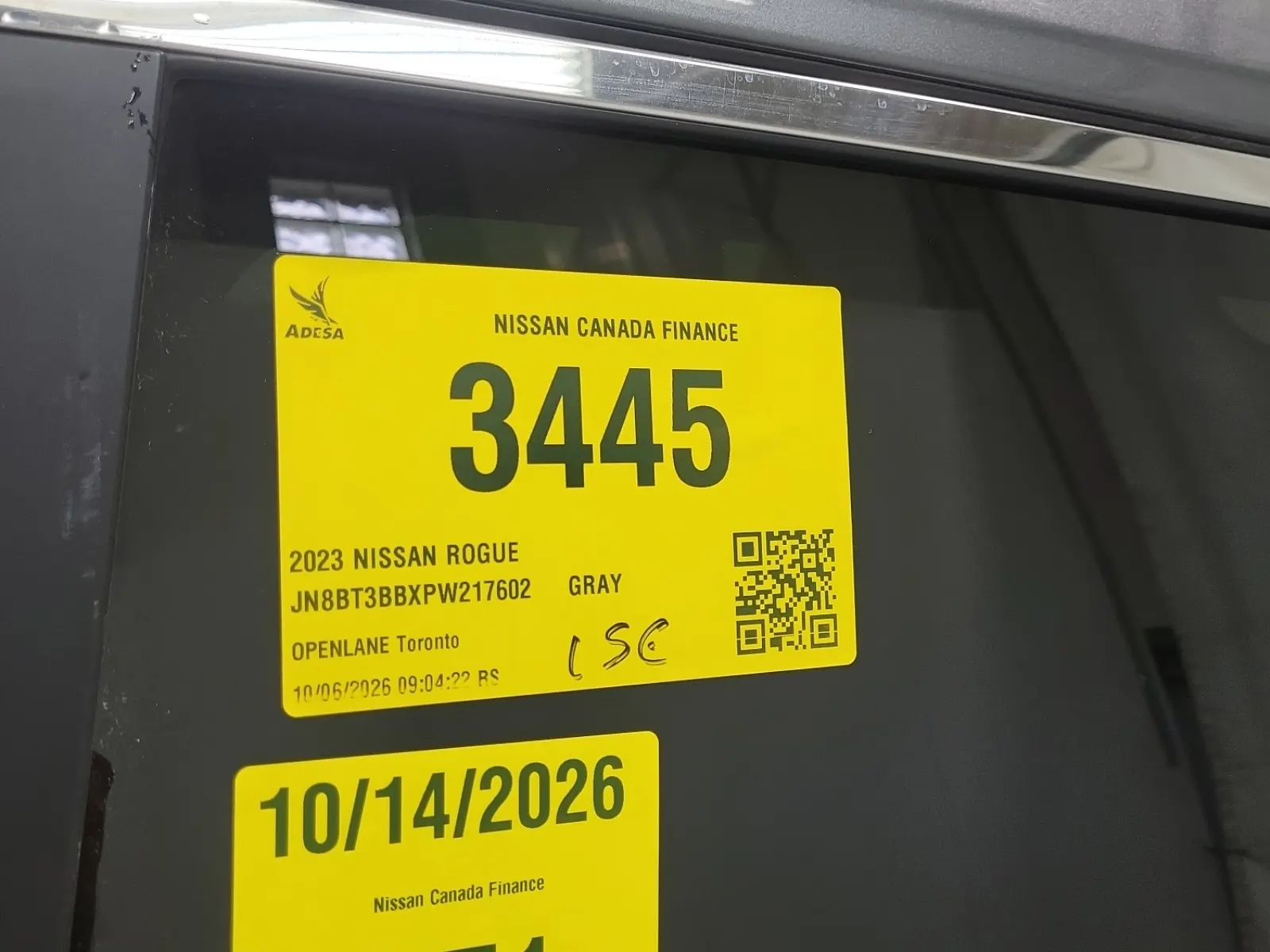 Inventory Label Photo