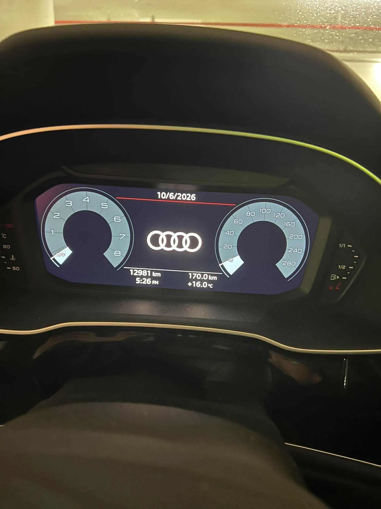 Interior driver side