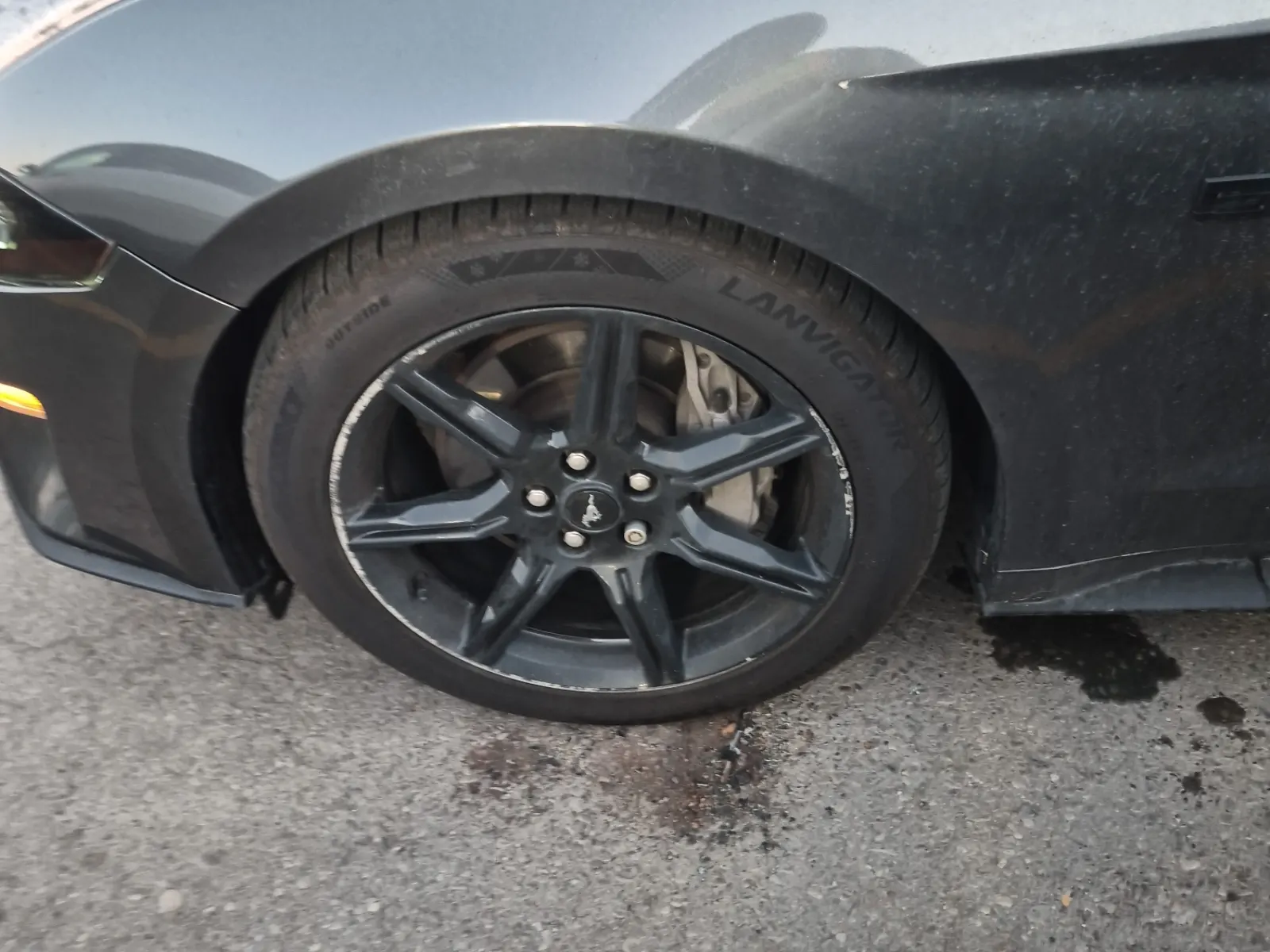 Front driver wheel/tire photo