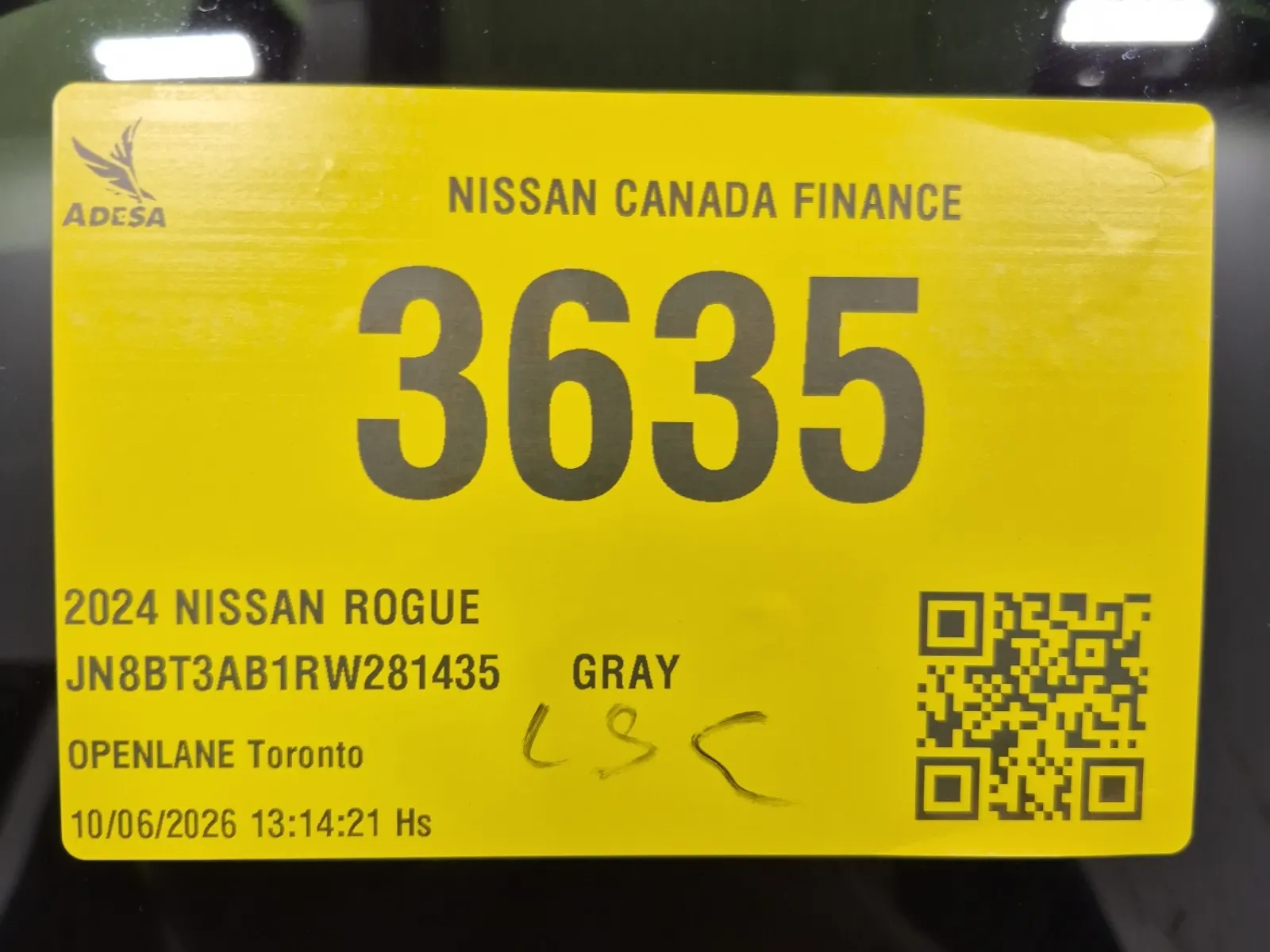 Inventory Label Photo