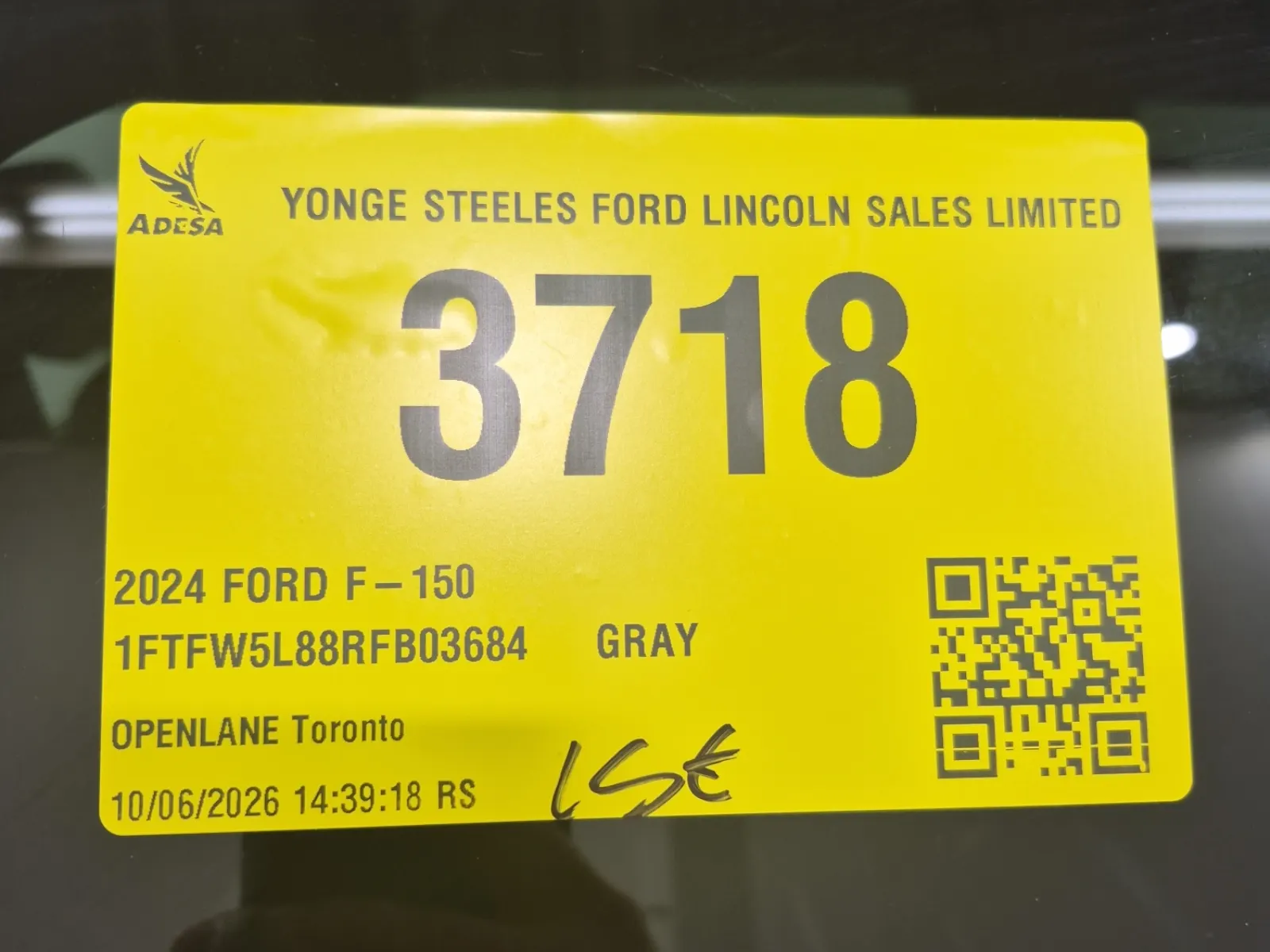 Inventory Label Photo