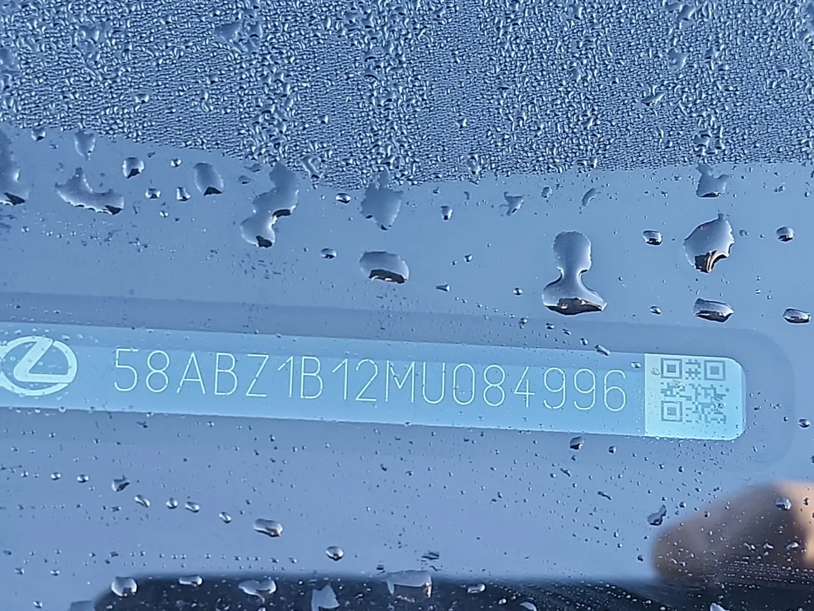 Dash VIN Plate Photo