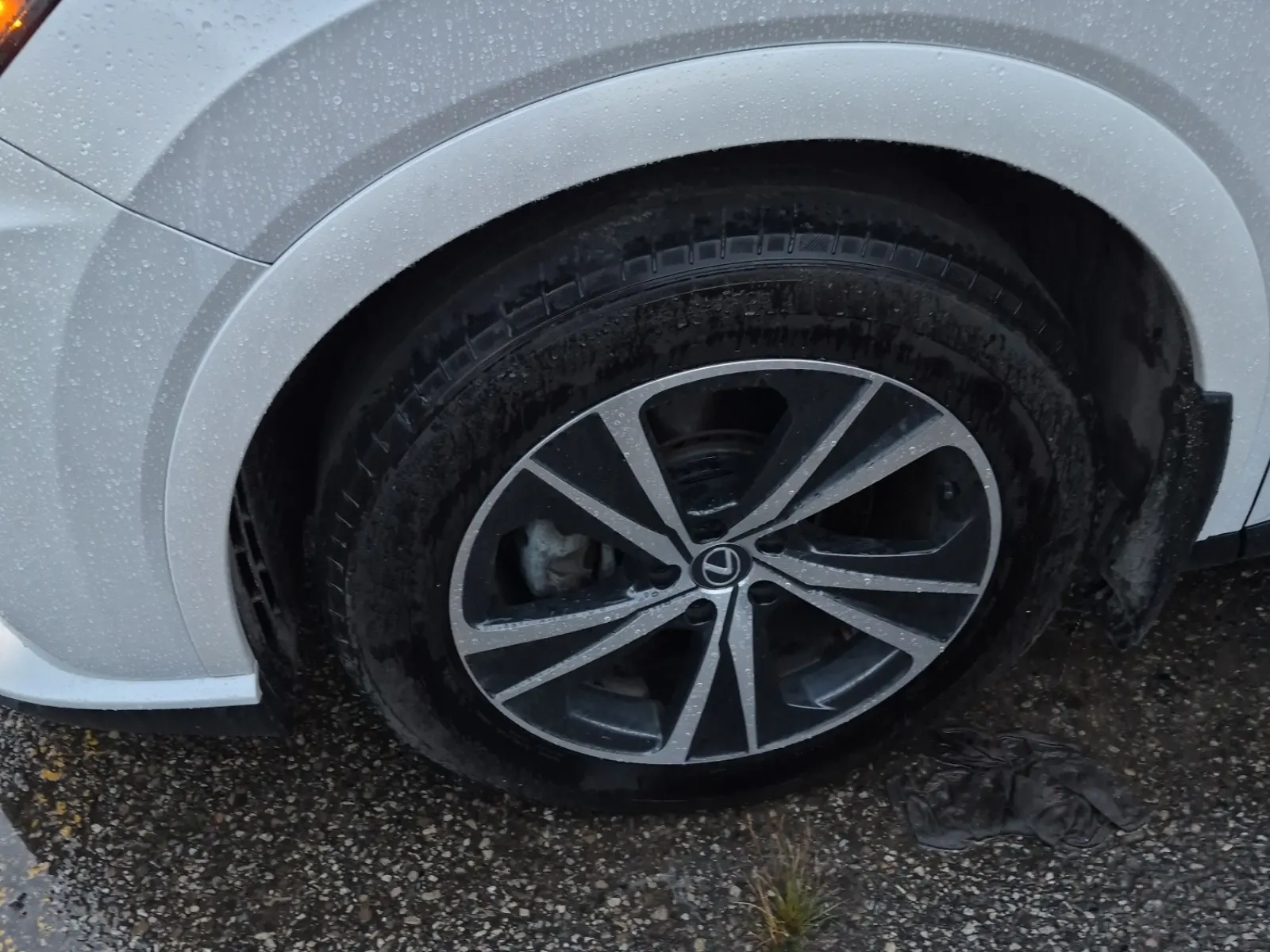 Front driver wheel/tire photo