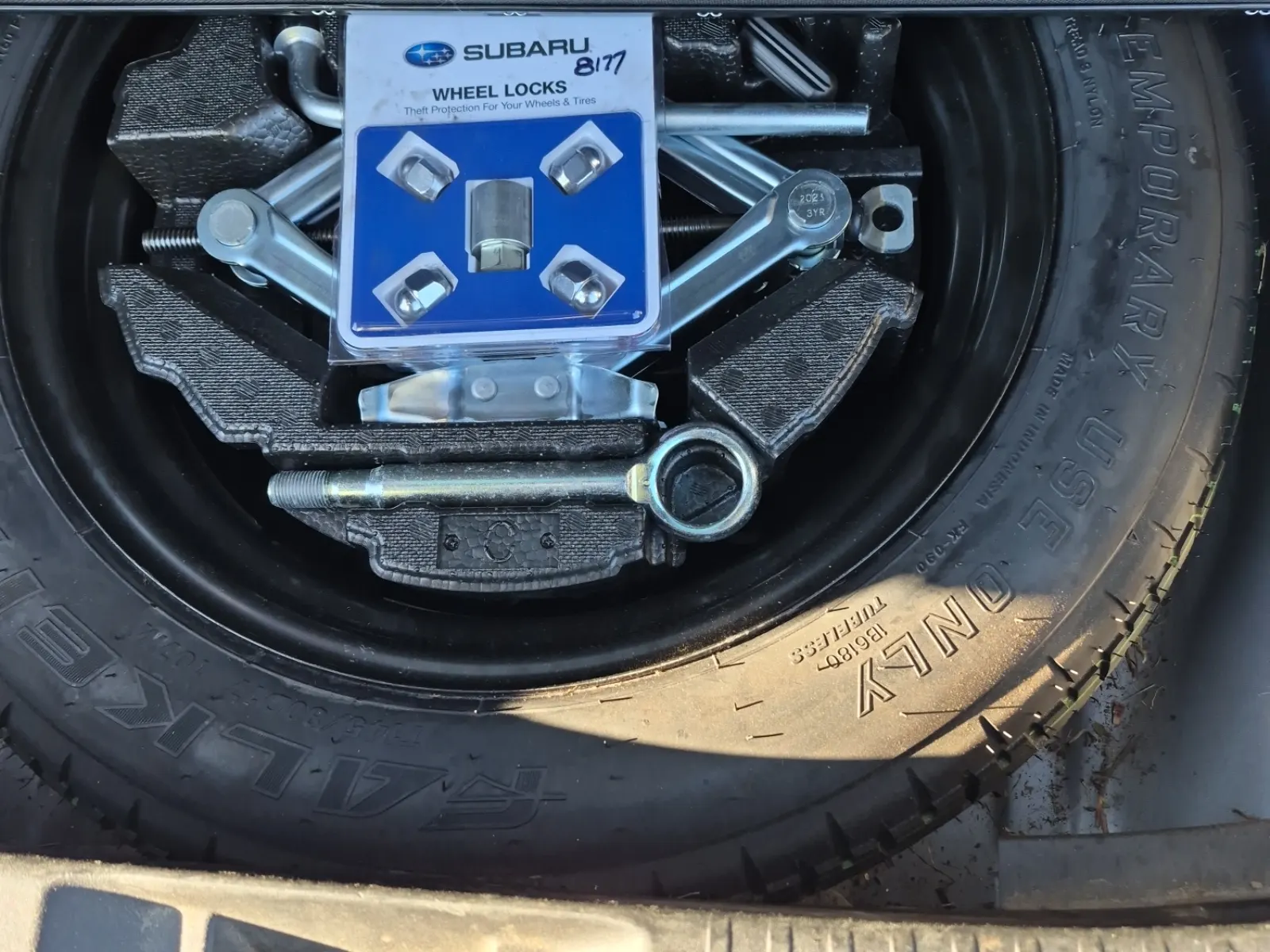 Spare Tire & Wheel Photo