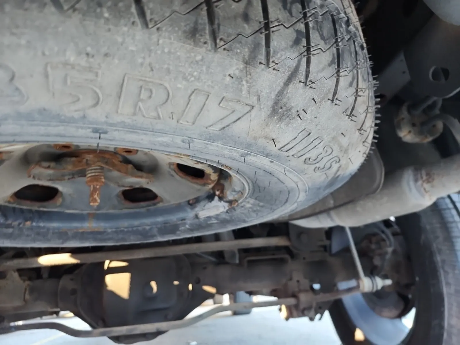 Spare Tire & Wheel Photo