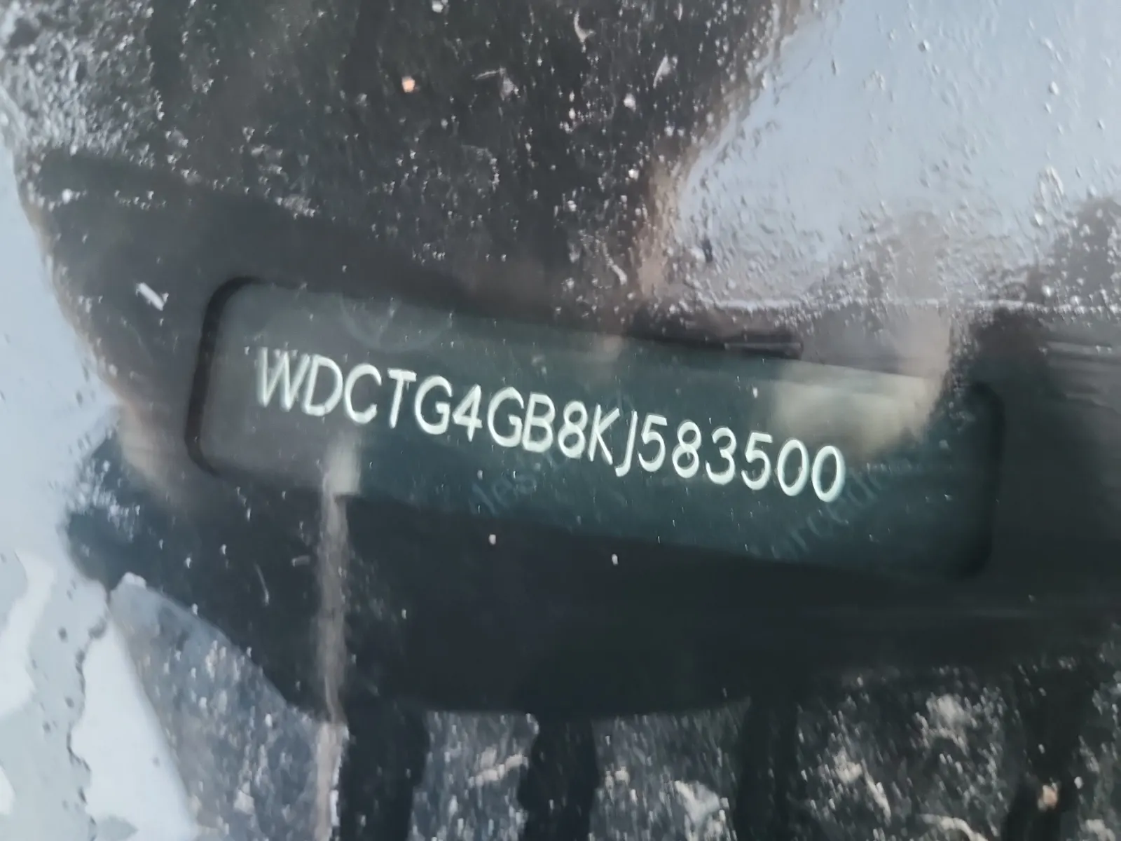 Dash VIN Plate Photo