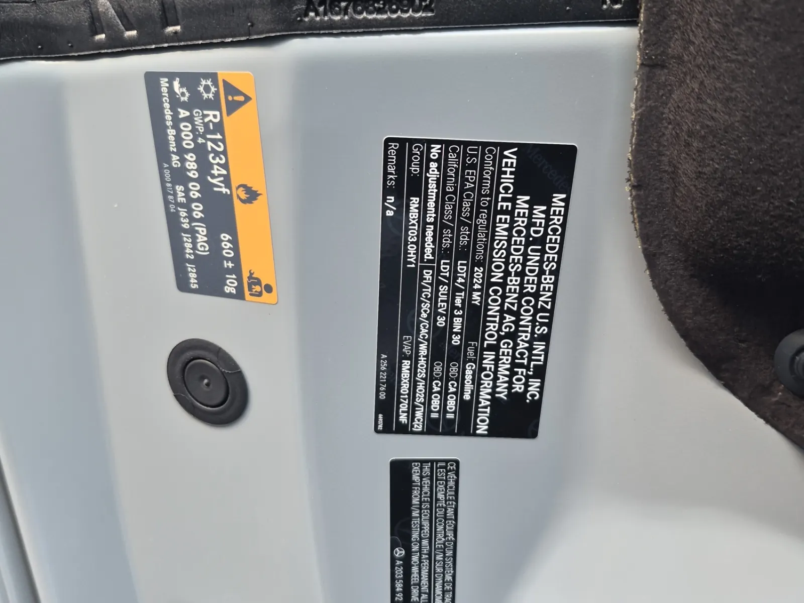 Emission Sticker Photo