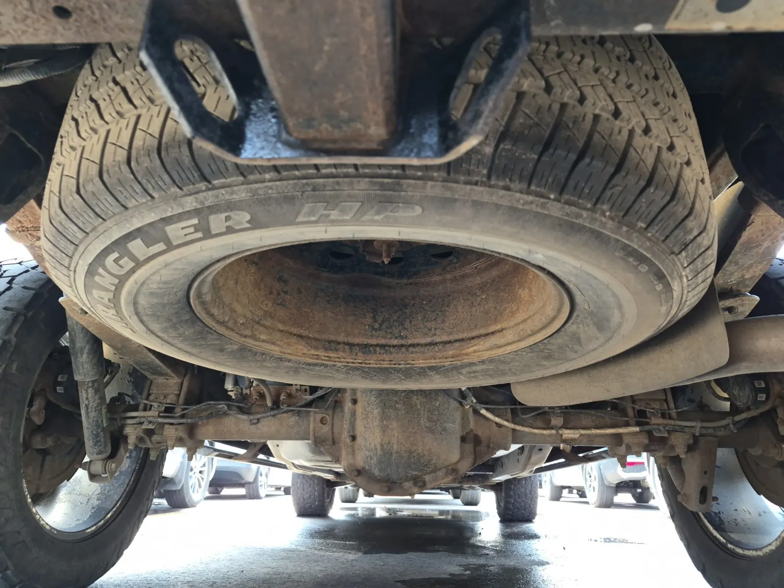 Spare Tire & Wheel Photo
