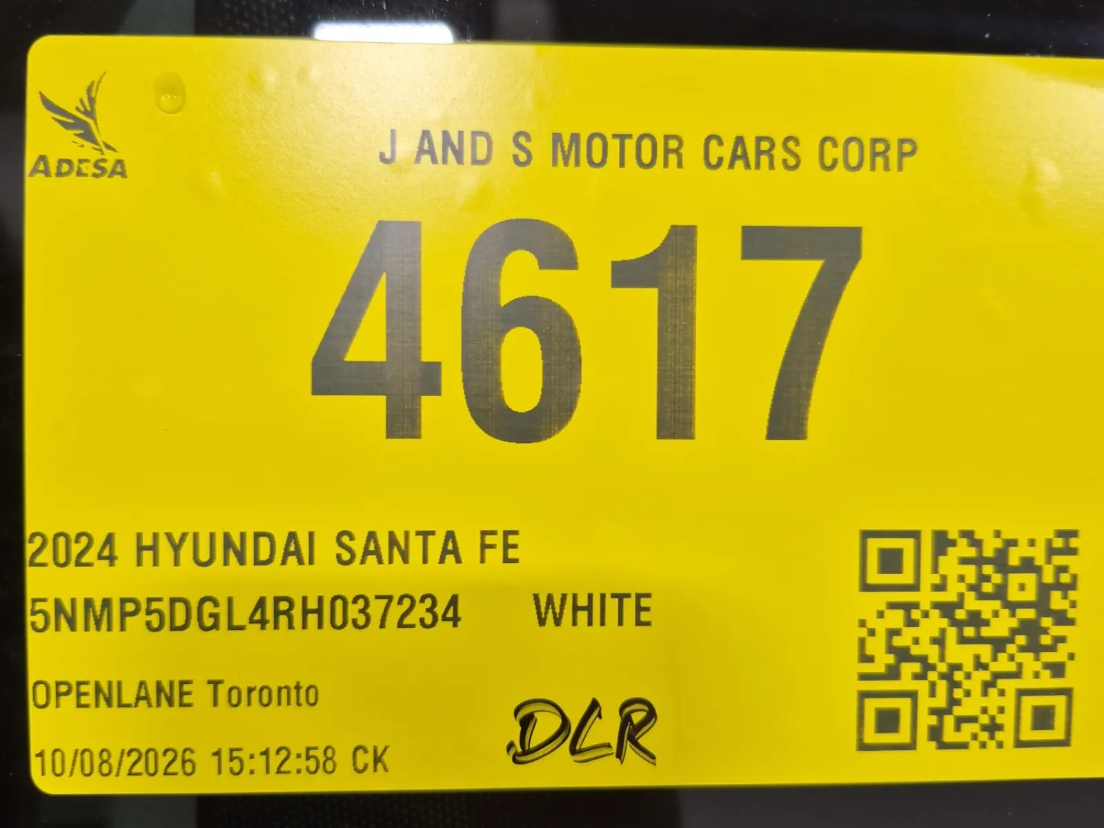 Inventory Label Photo