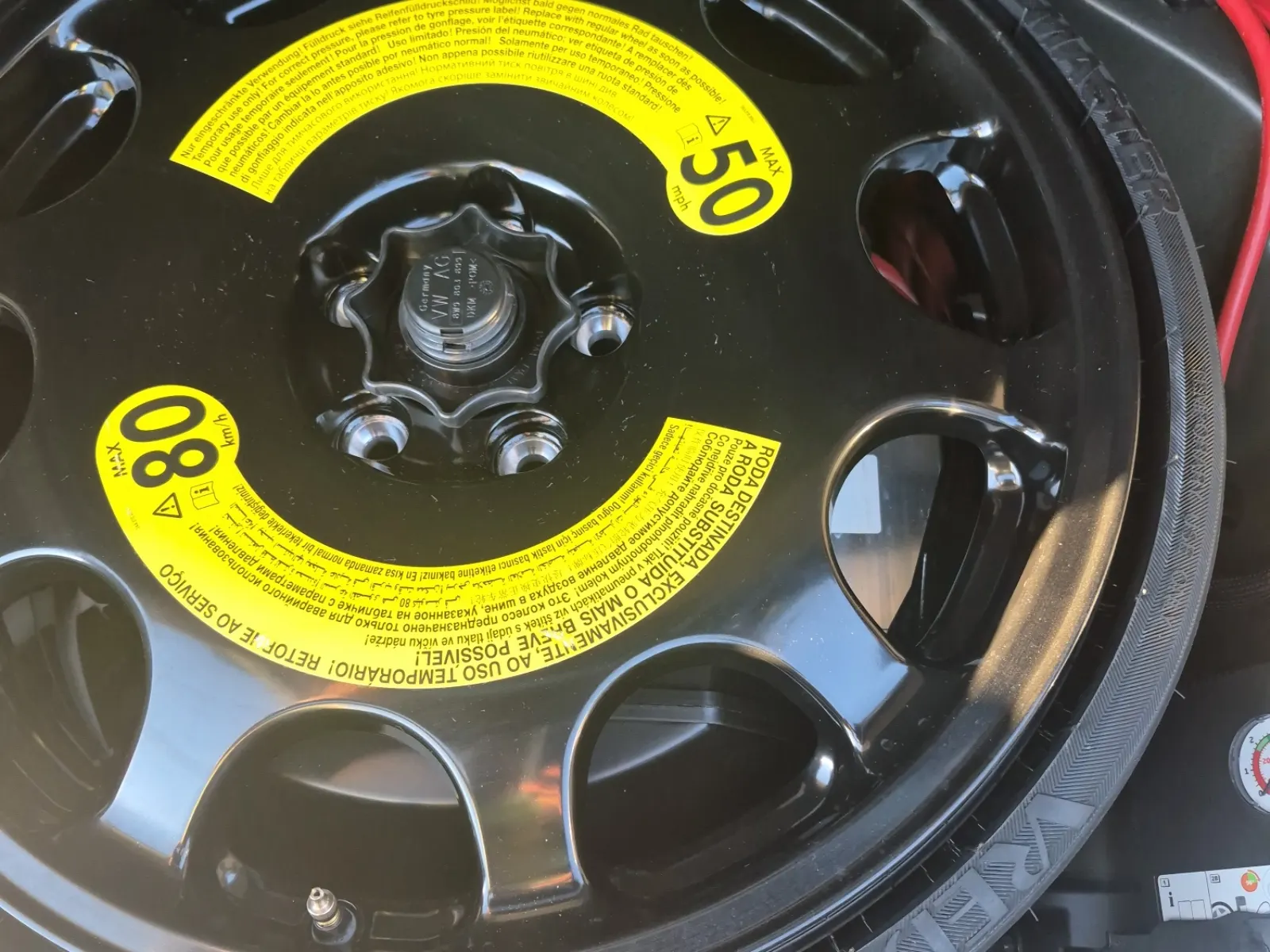 Spare Tire & Wheel Photo