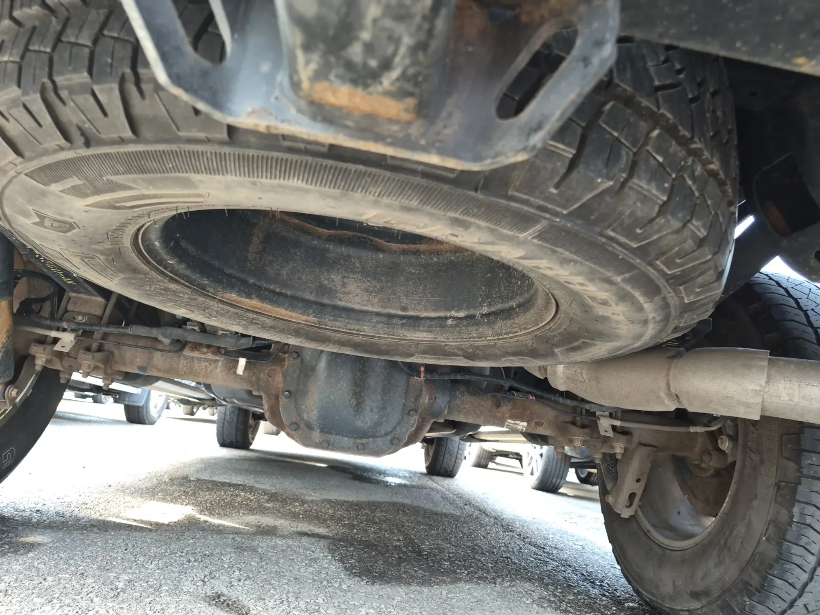 Spare Tire & Wheel Photo