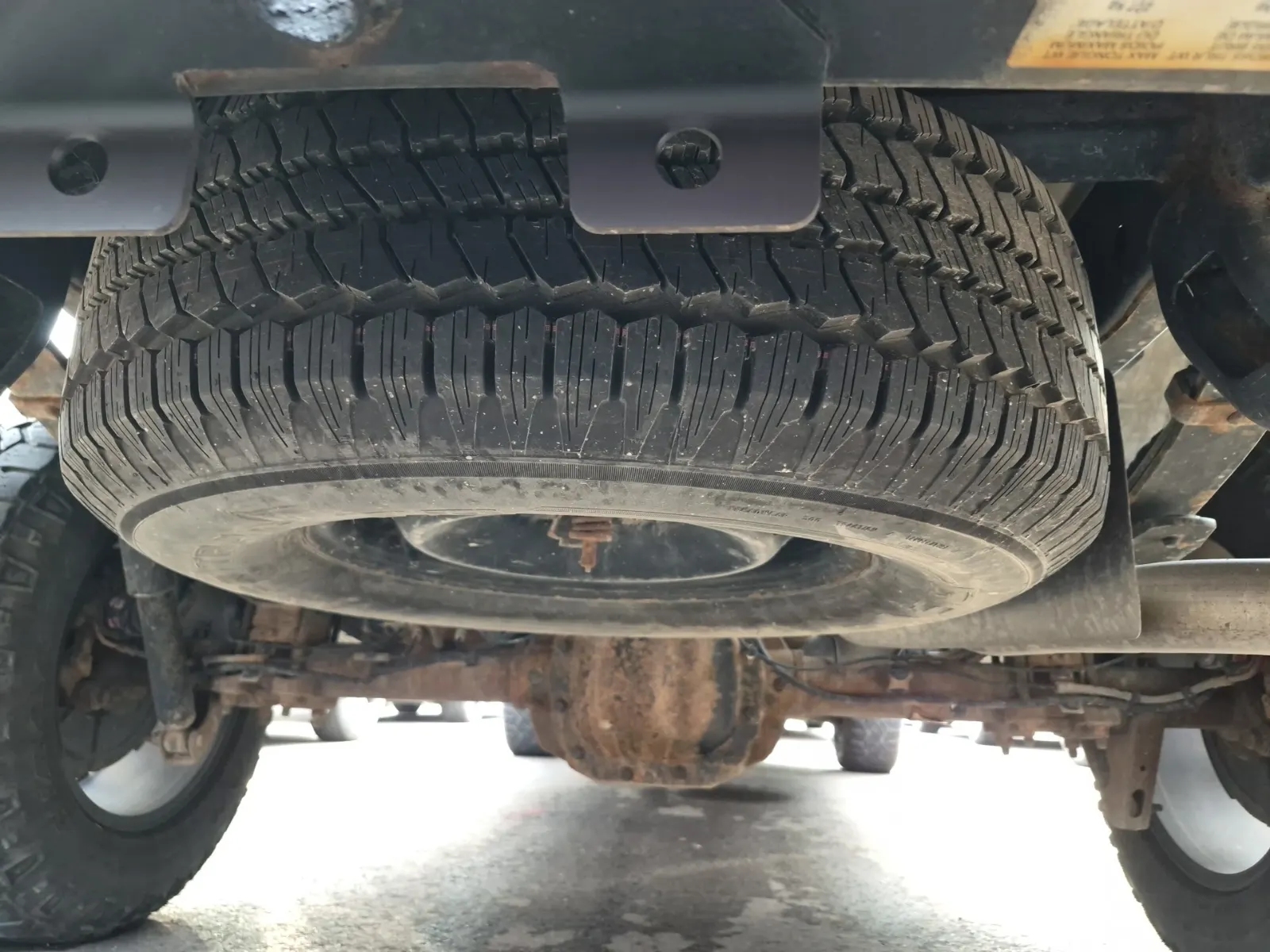 Spare Tire & Wheel Photo