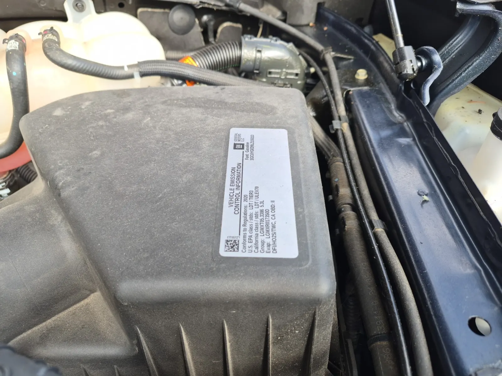 Emission Sticker Photo