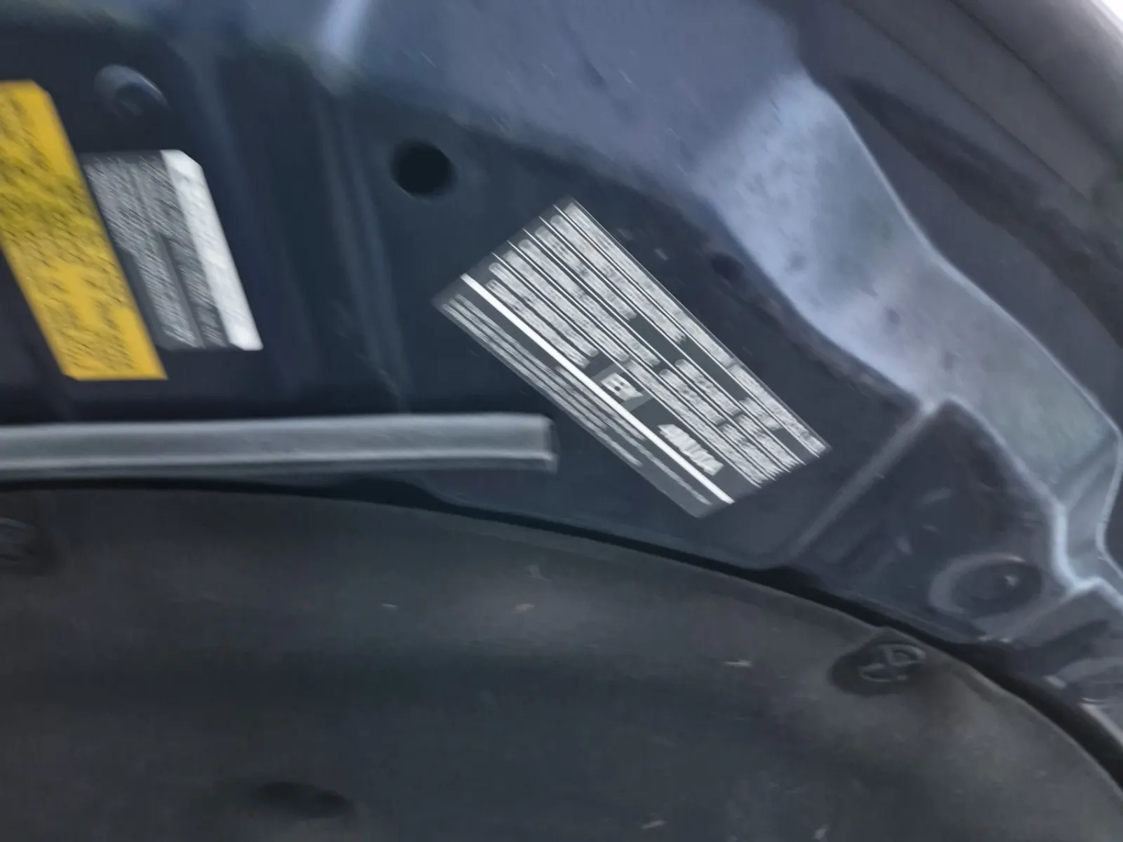 Emission Sticker Photo