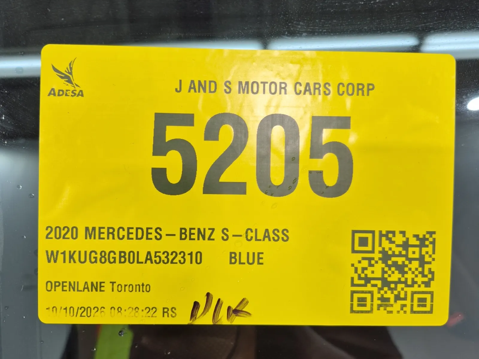 Inventory Label Photo