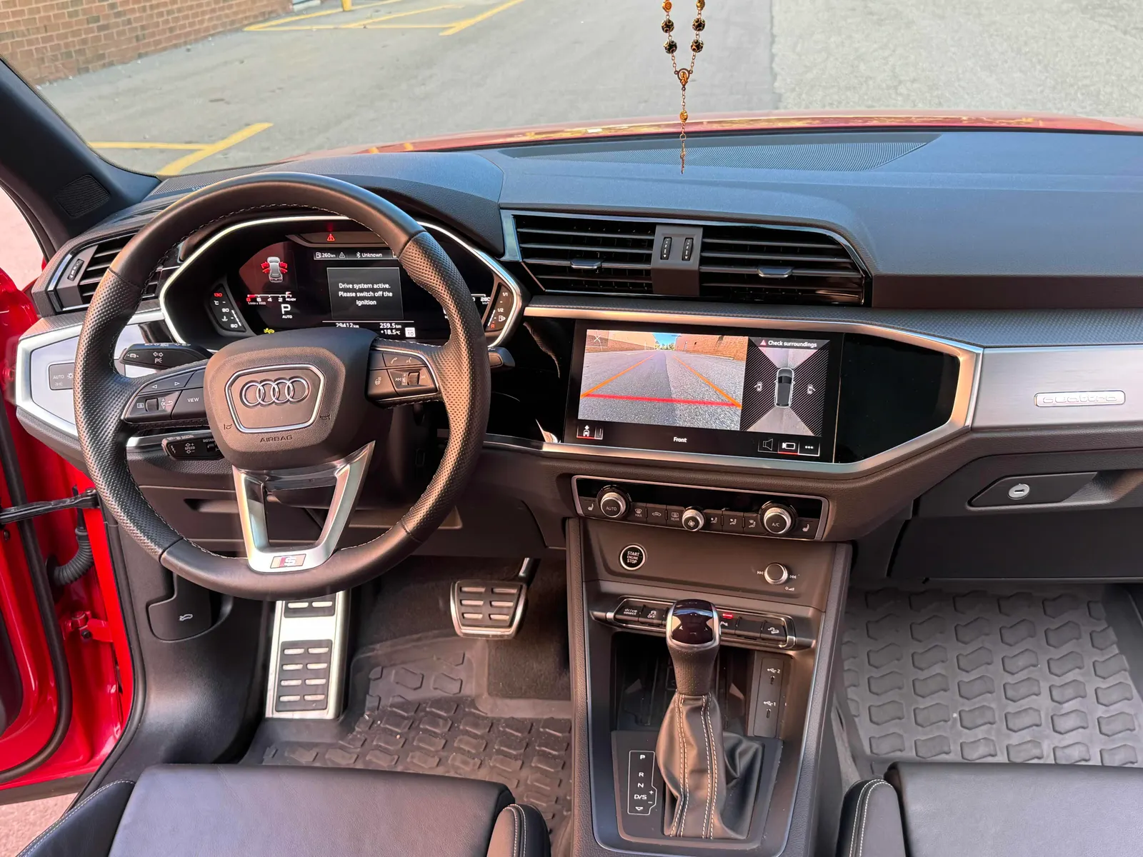 Interior driver side