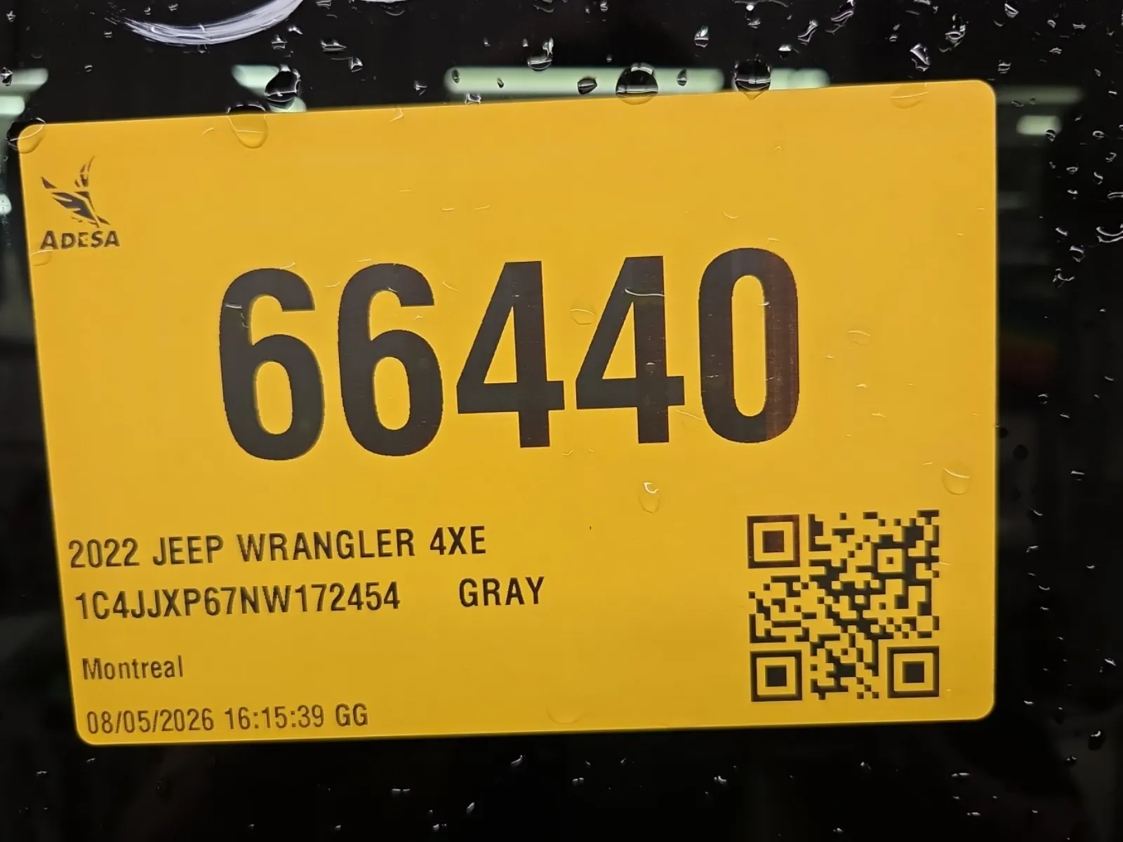 Inventory Label Photo