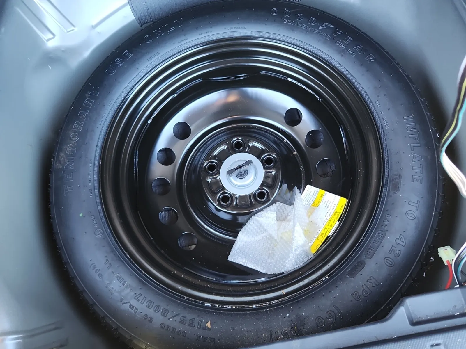 Spare Tire & Wheel Photo