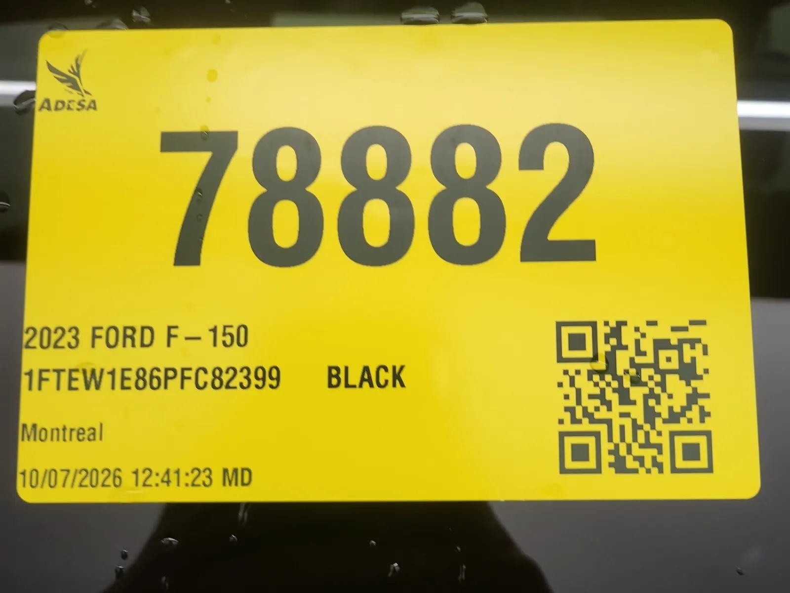 Inventory Label Photo