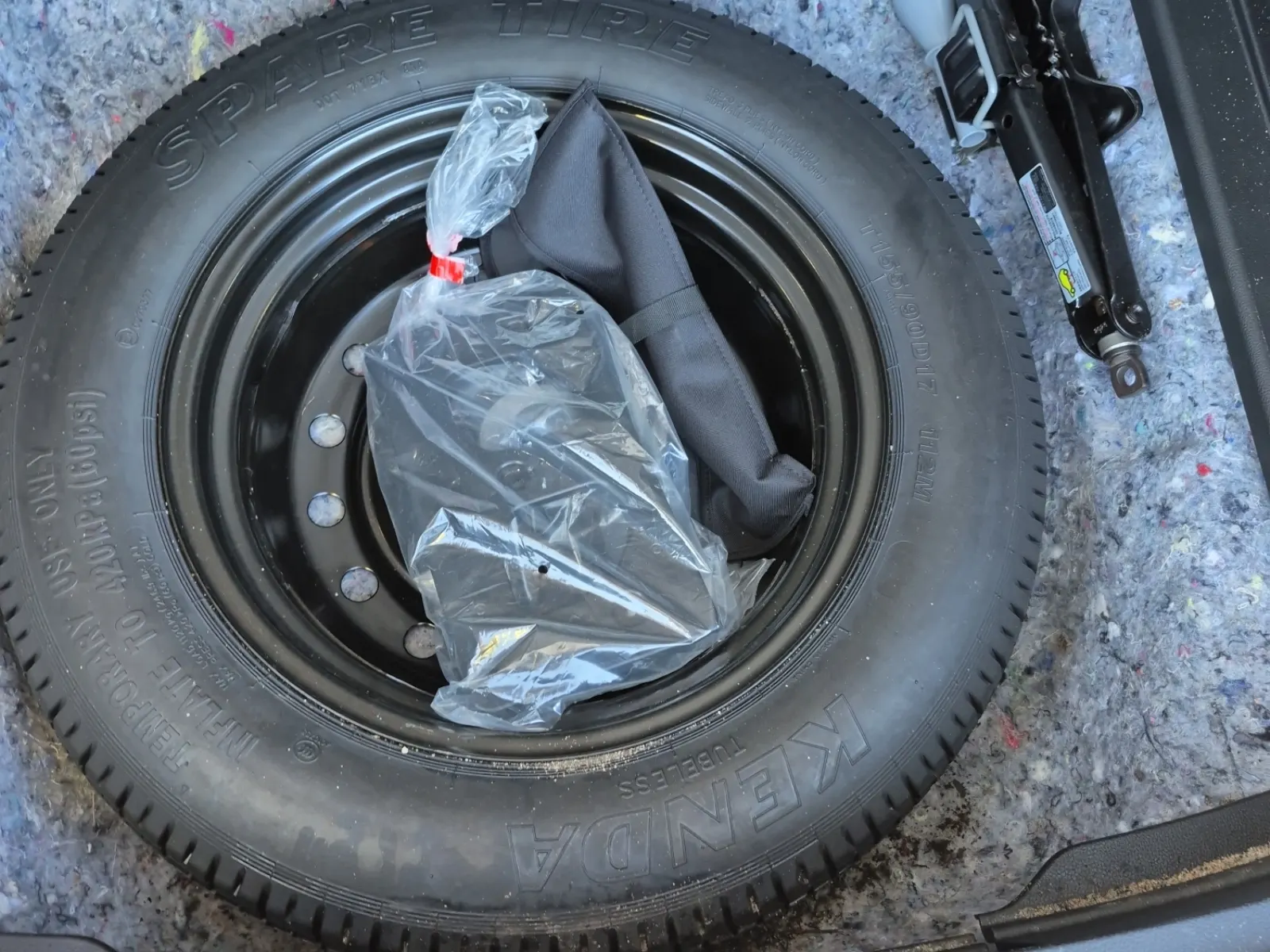 Spare Tire & Wheel Photo