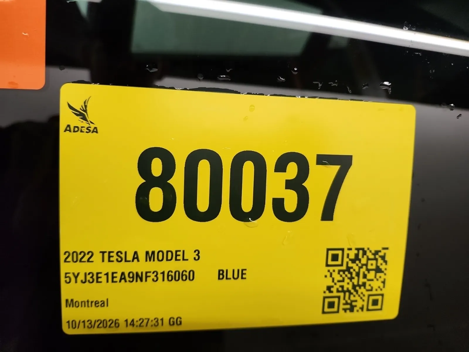 Inventory Label Photo
